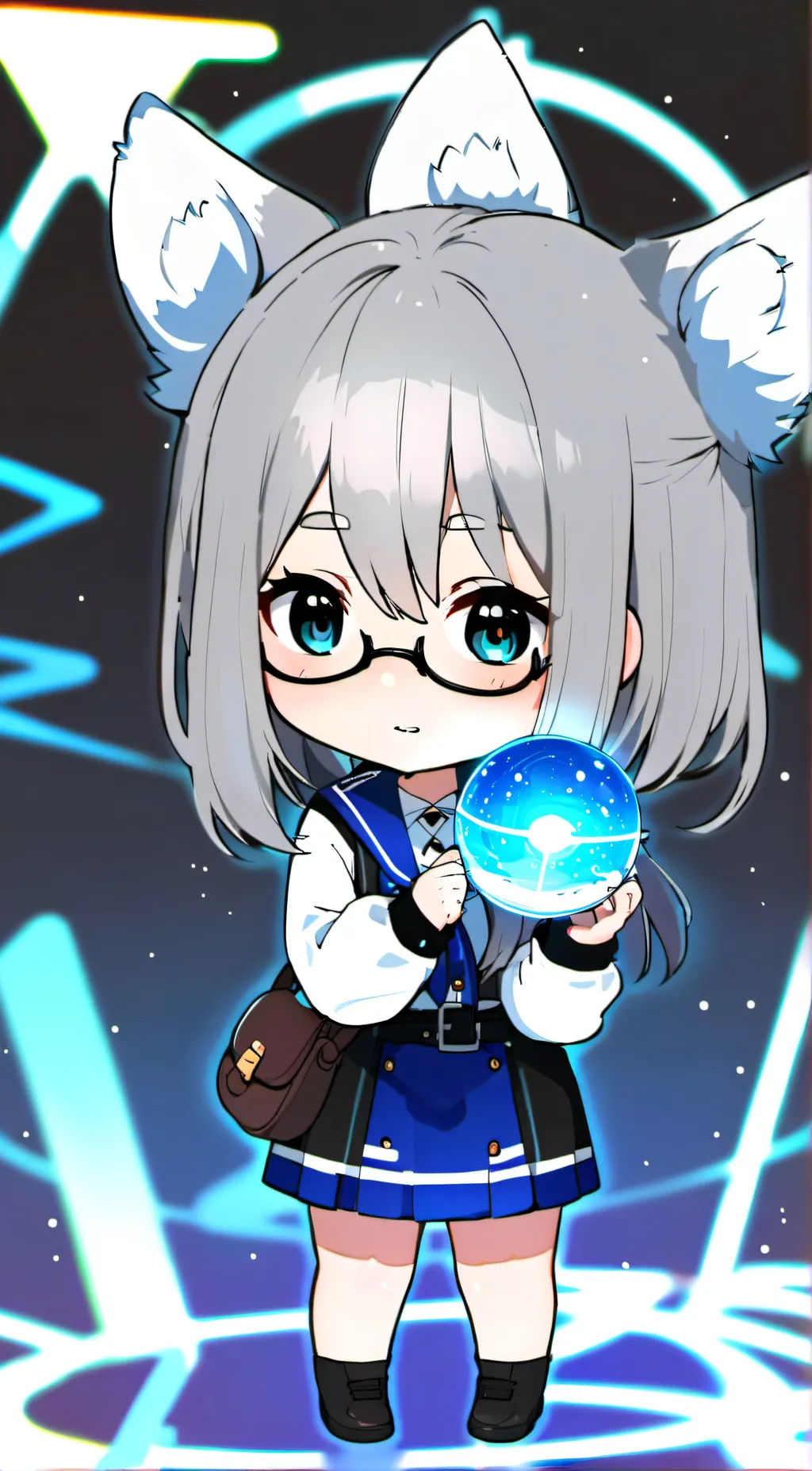 ai character: Sakura  background