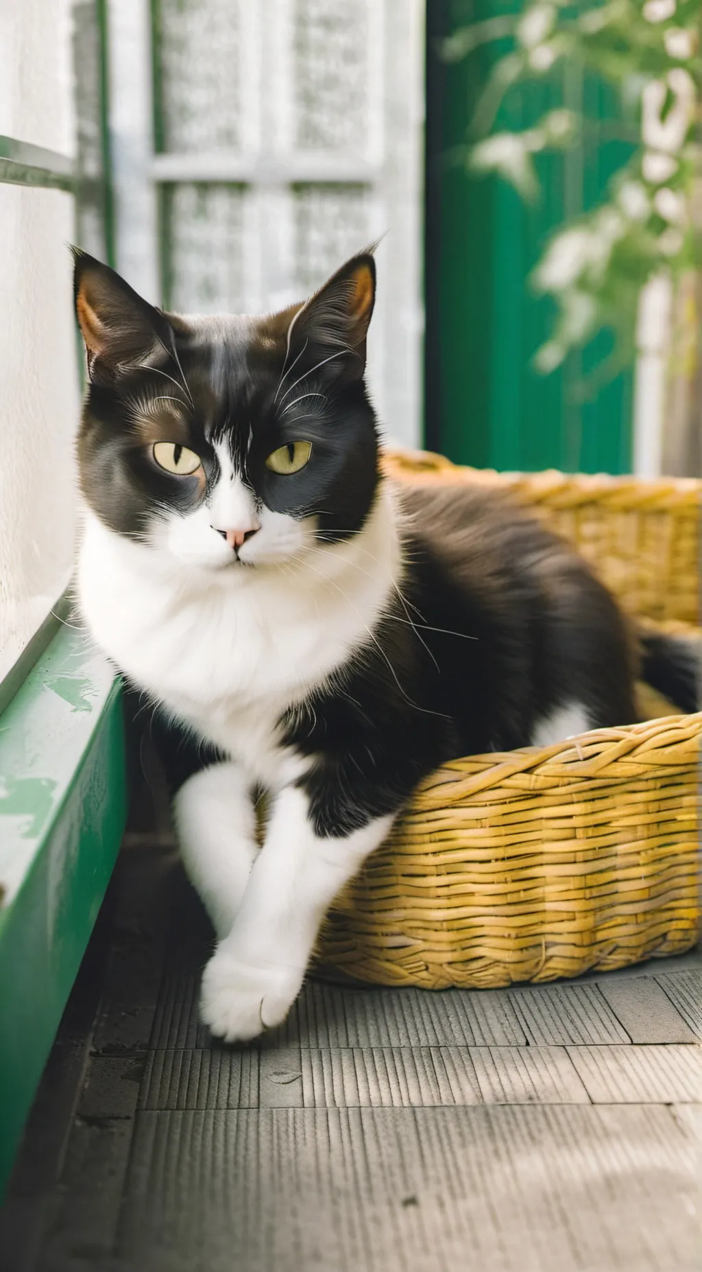 ai character: Bellflower  background