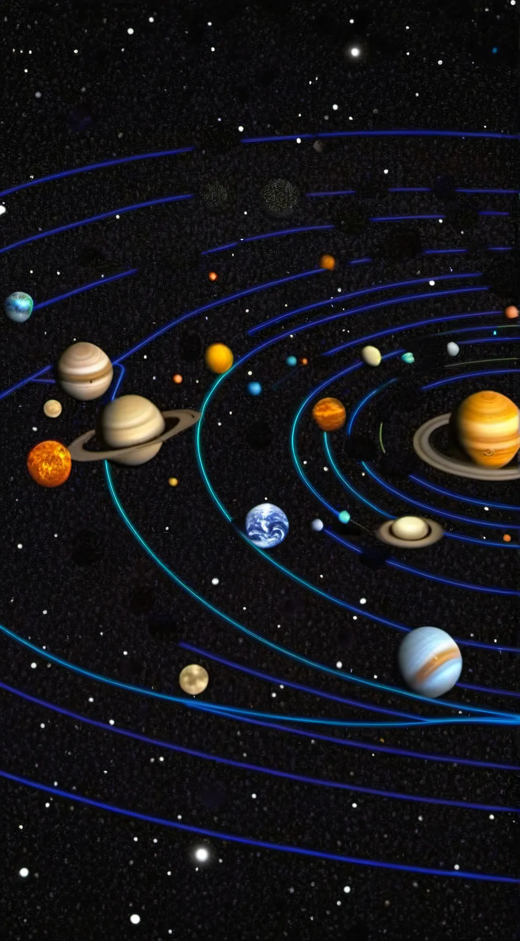 ai character: Solarballs background