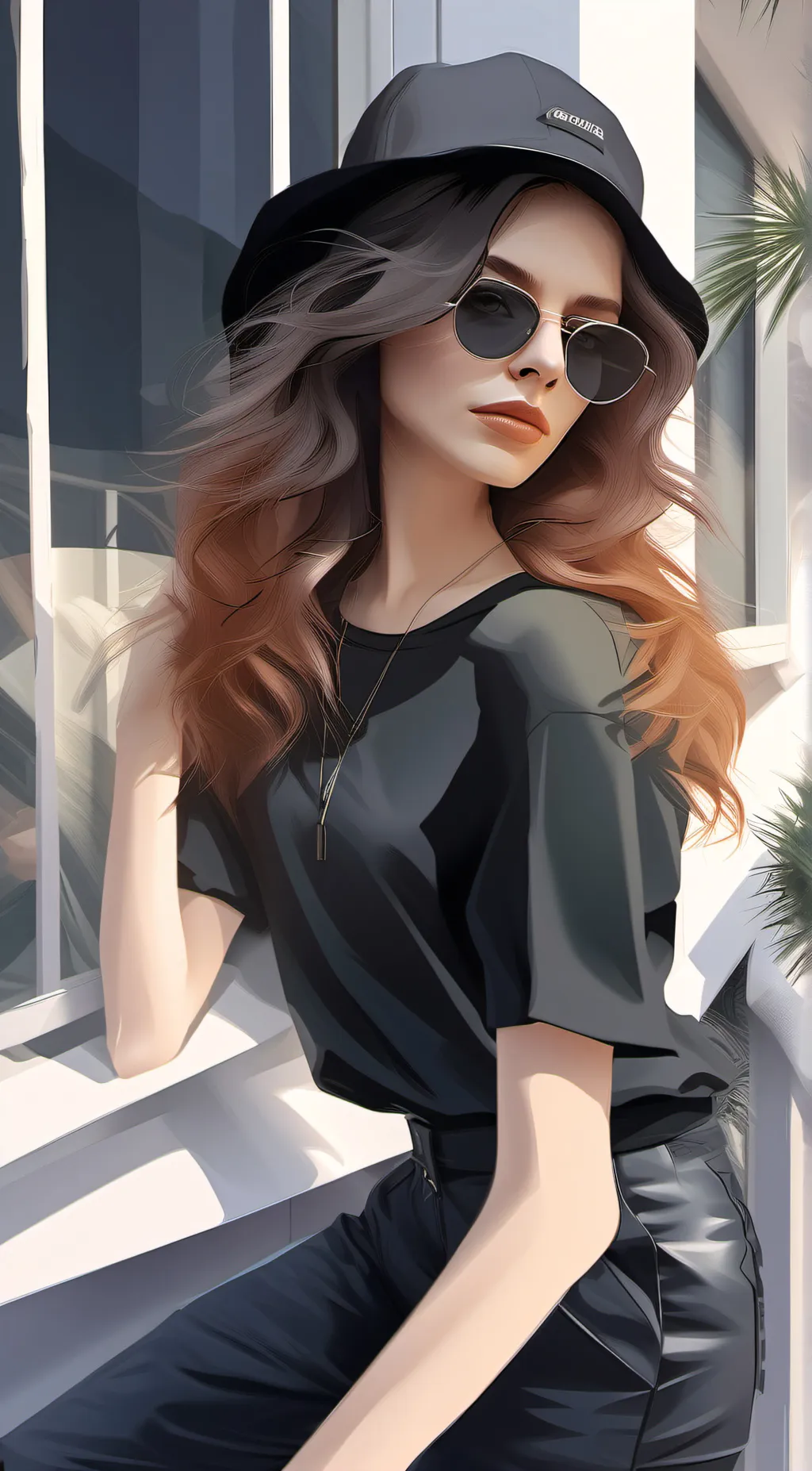 ai character: majanina background