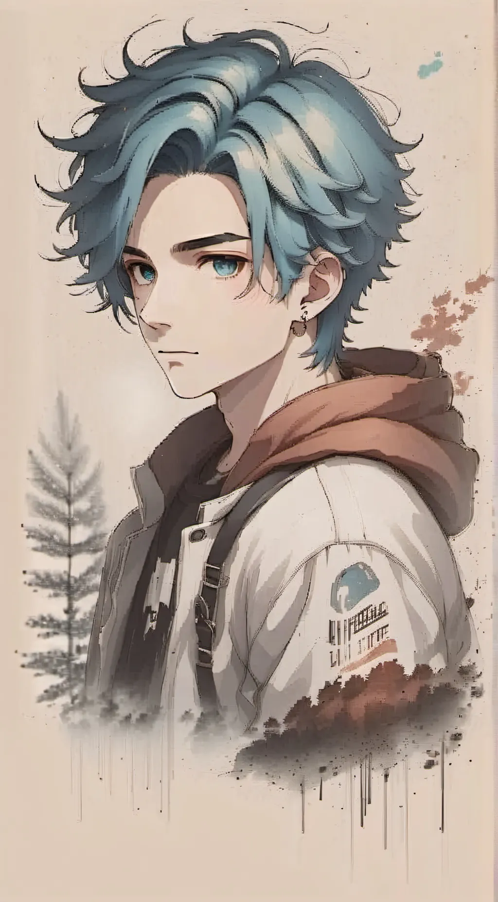 ai character: Maison  background