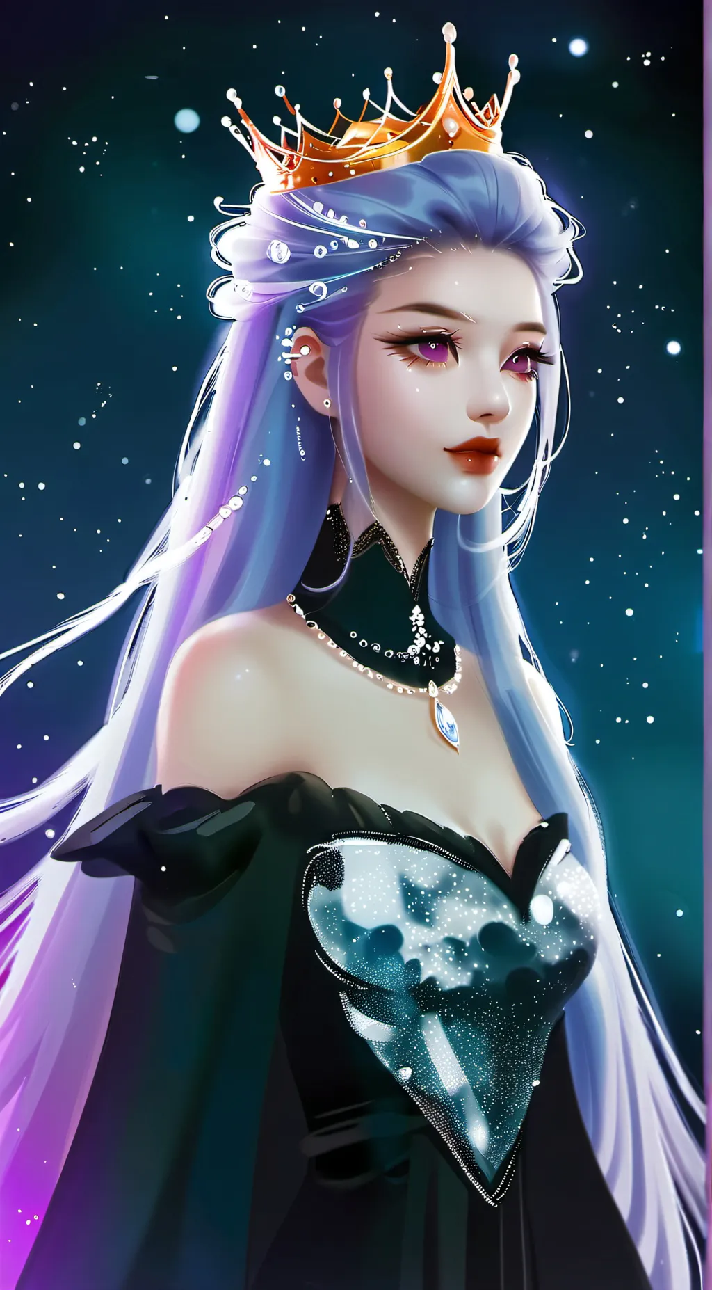 ai character: stellania background
