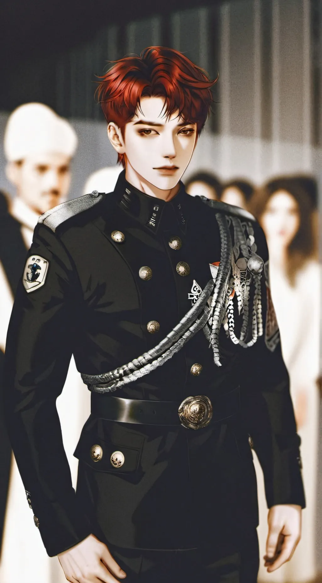 ai character: Ashton  background