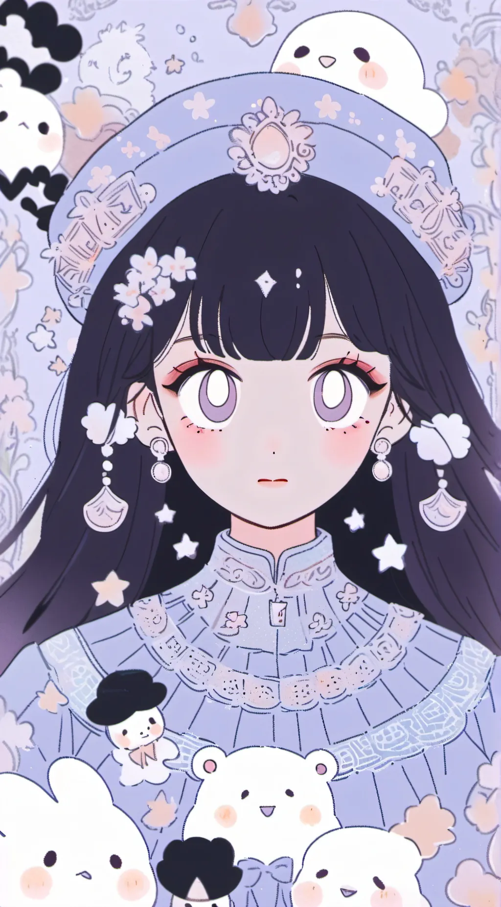 ai character: emma background