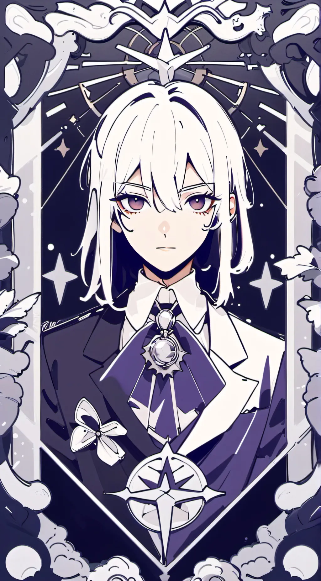 ai character: Oliver and zip  background