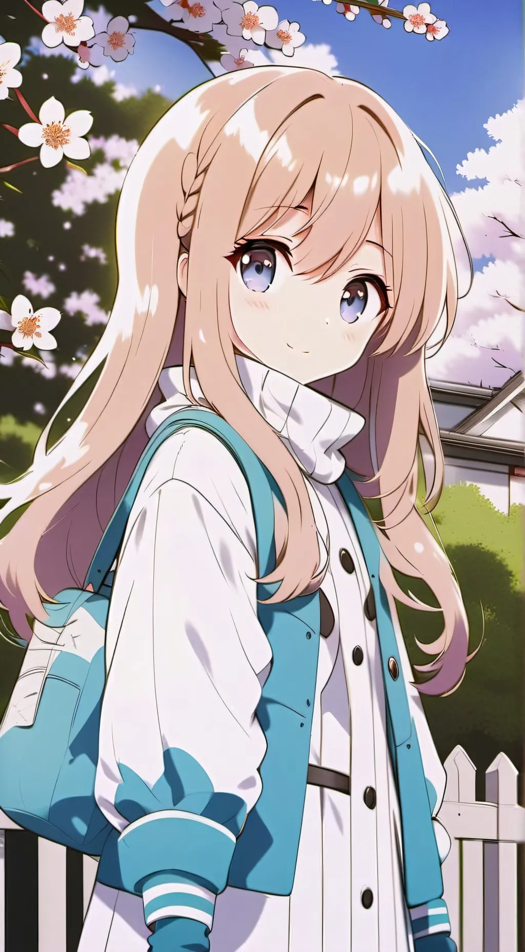 ai character: lovely background