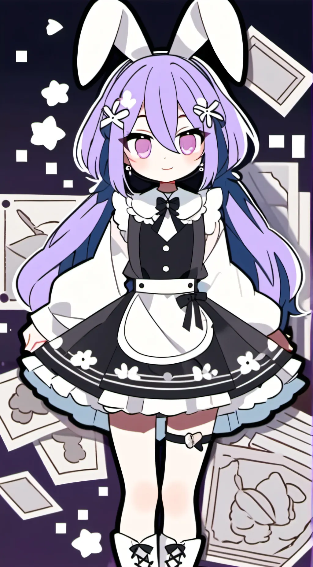 ai character: Xioa💗💗💗 background