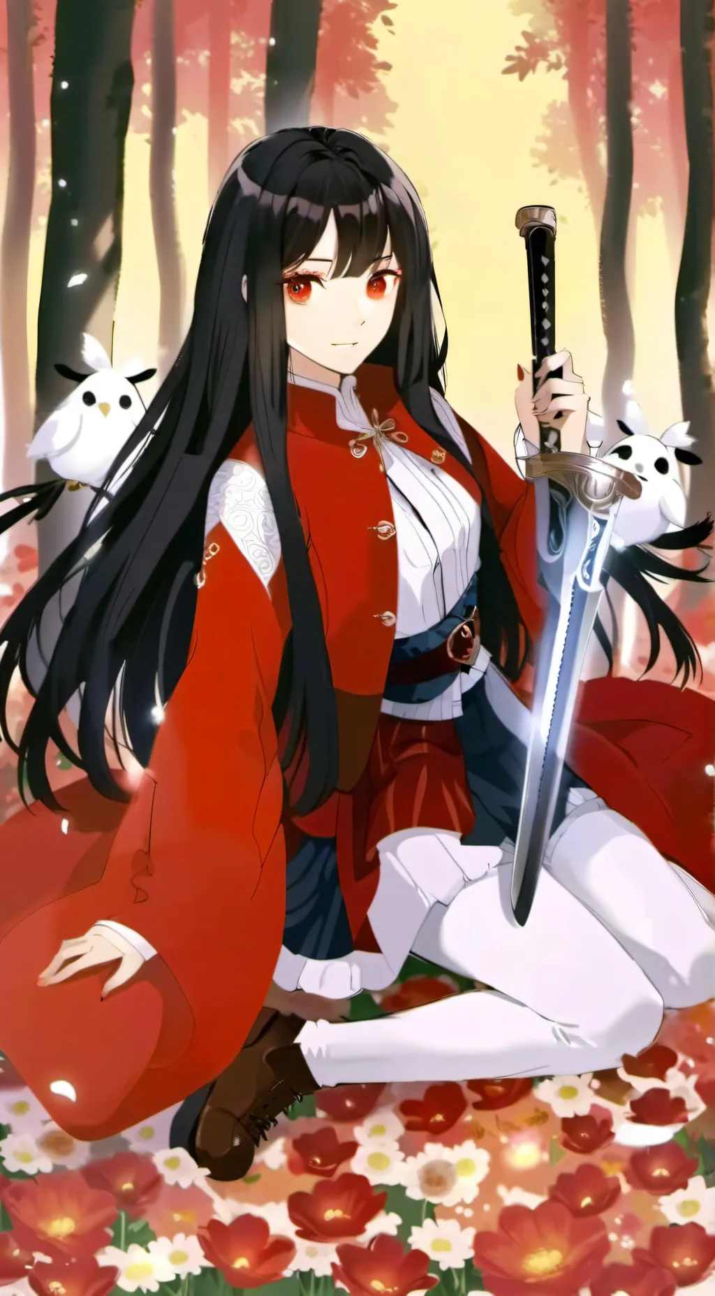 ai character: aria background