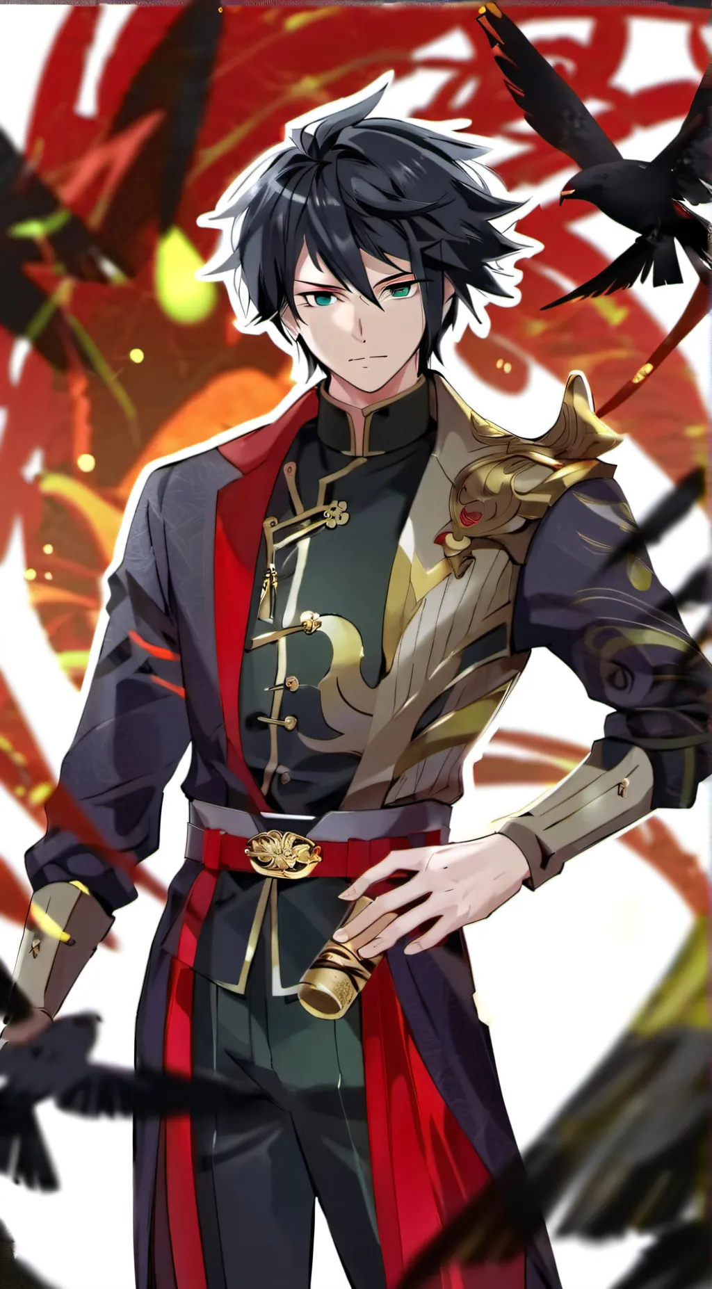 ai character: Giyuu😩 background