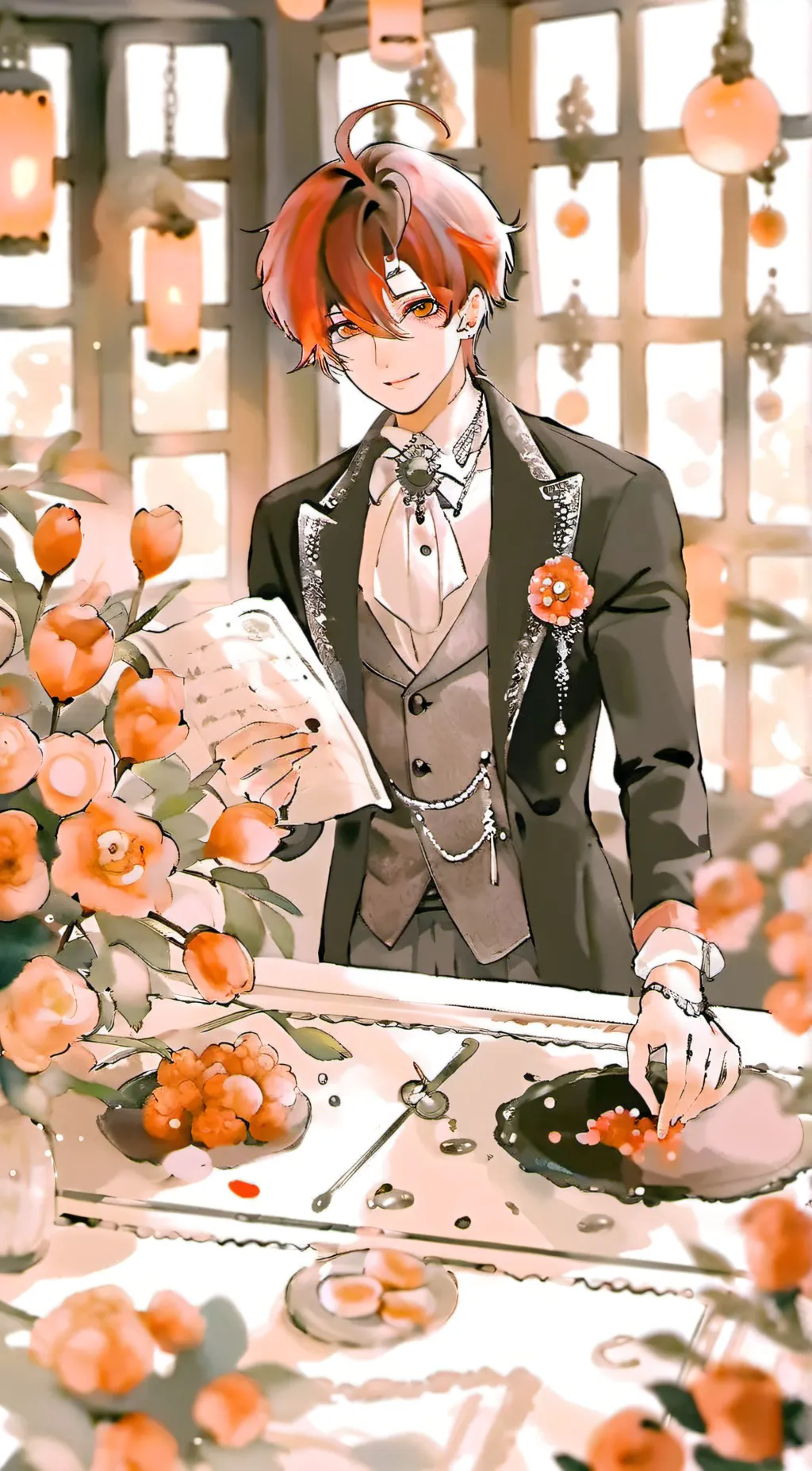 ai character: DANISH background