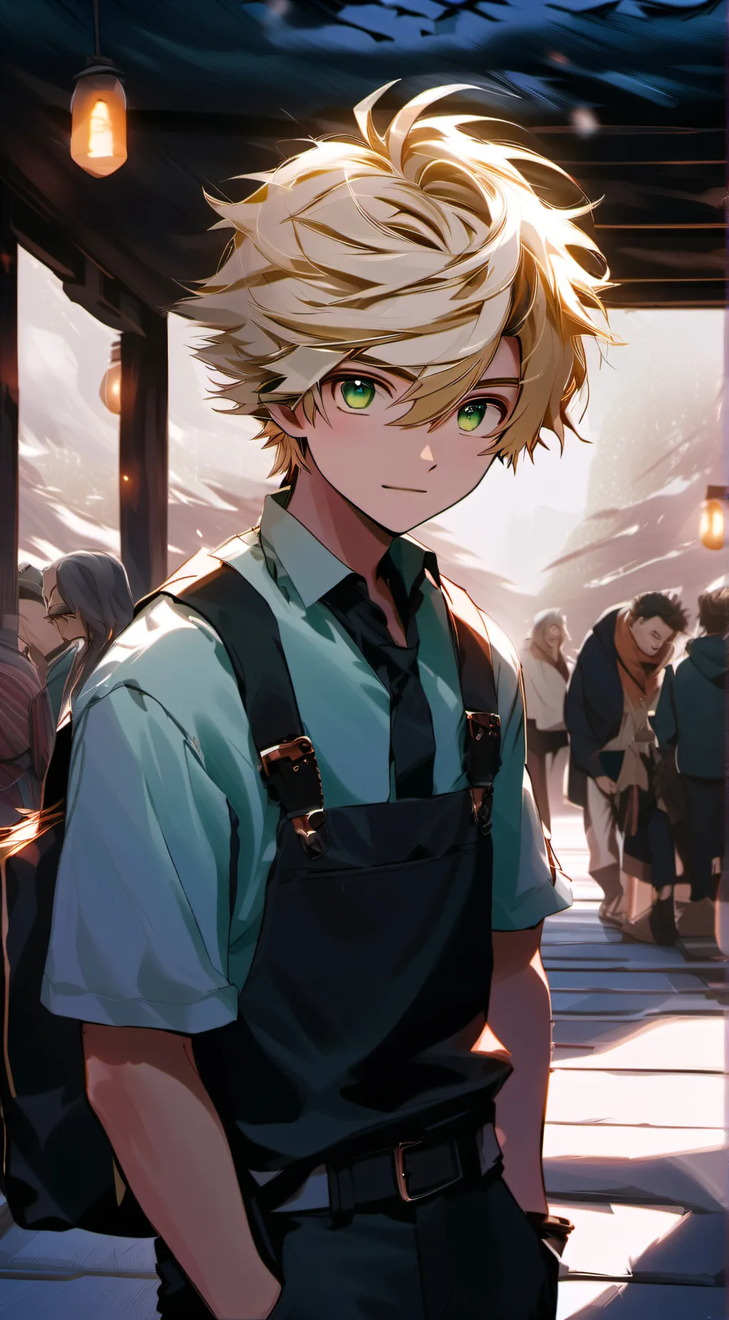 ai character: eric background