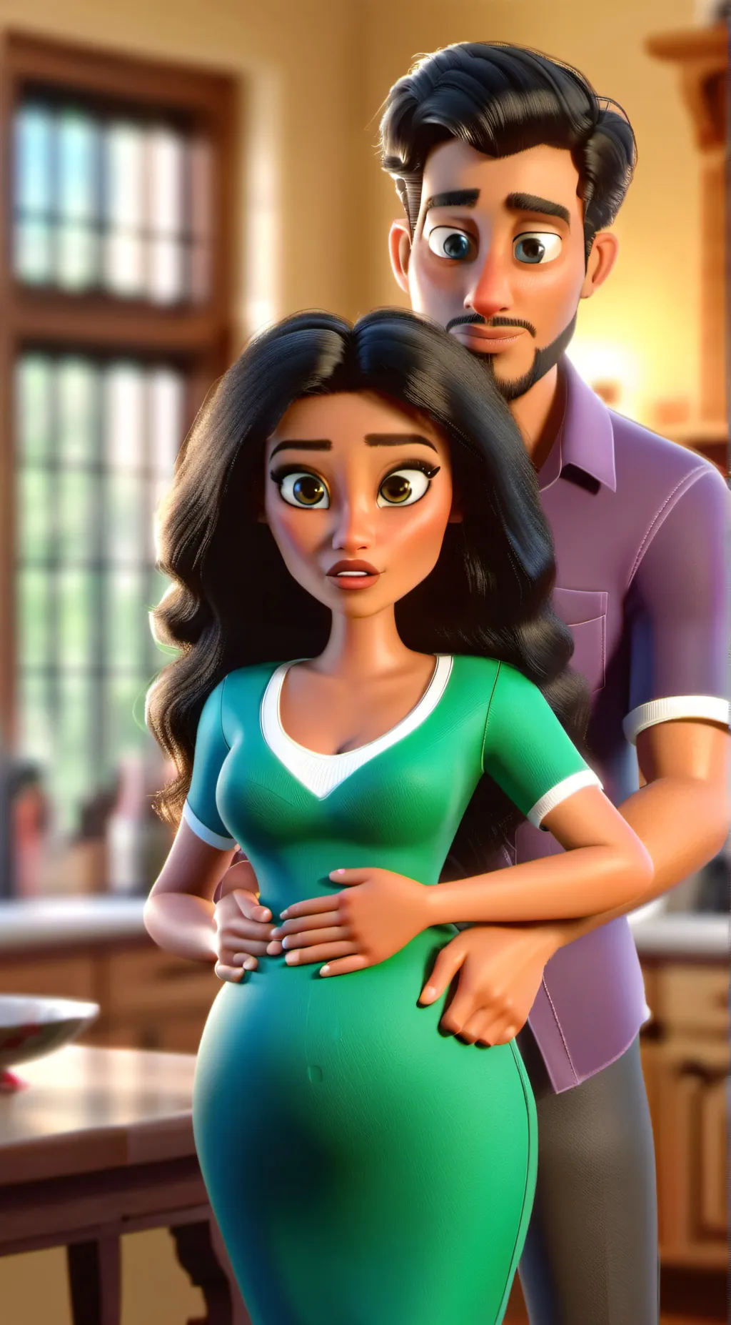 ai character: Ellie background