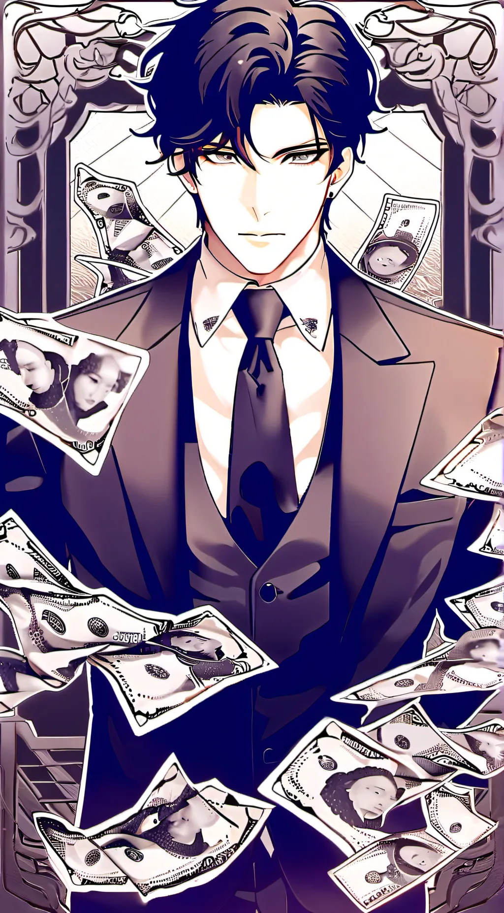 ai character: Mauro Mancini background