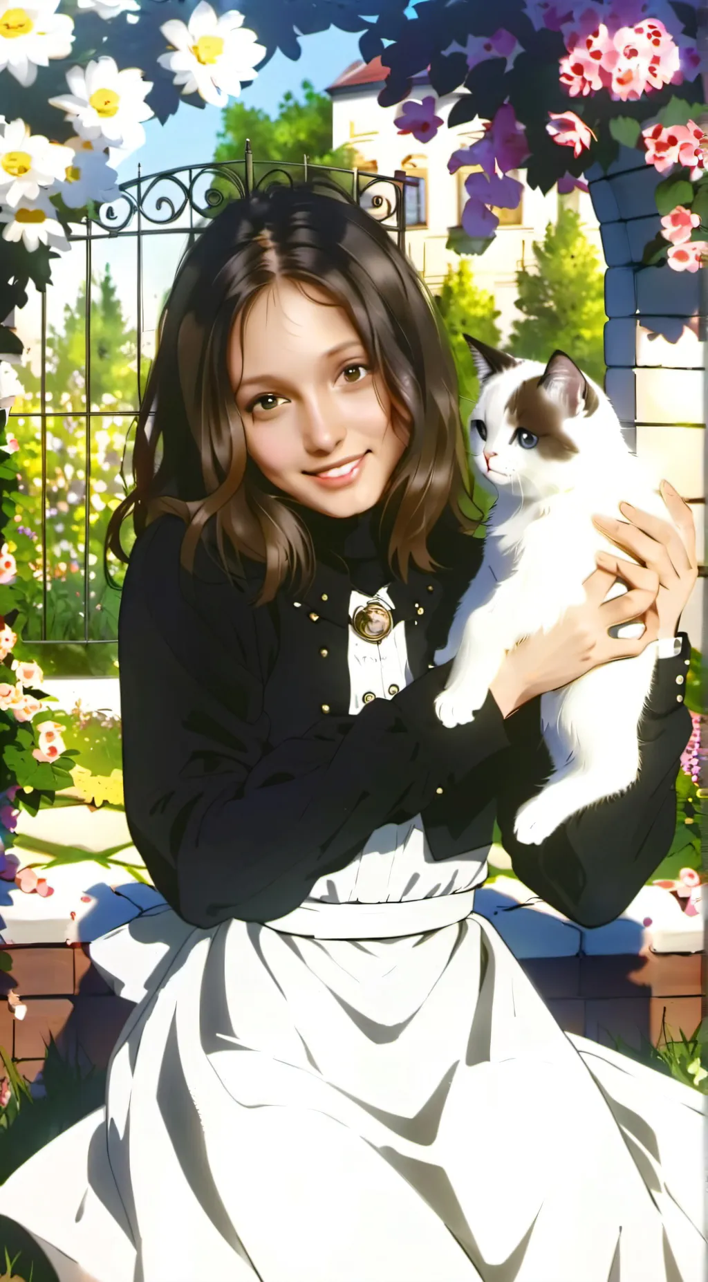 ai character: Lilly background