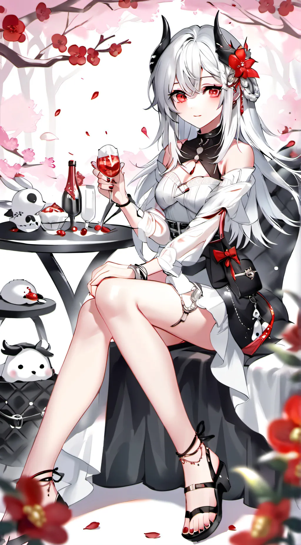 ai character: cutie background