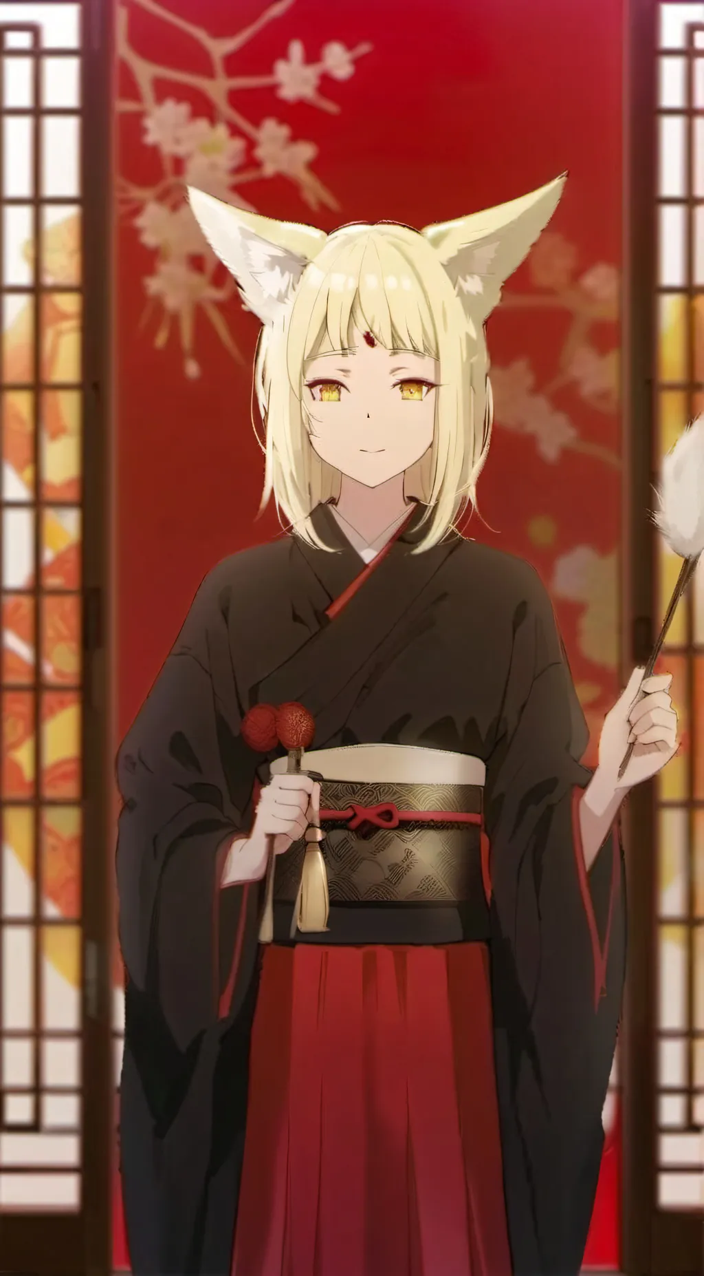 ai character: Sanjouno Haruhime background