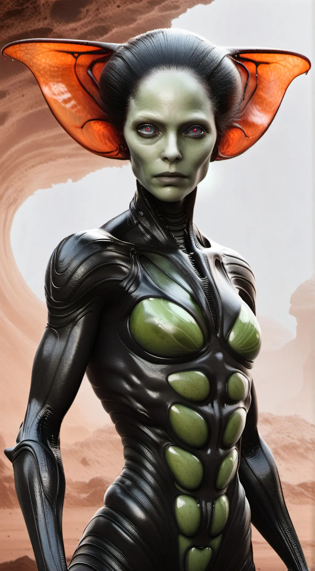 ai character: Evelyn background