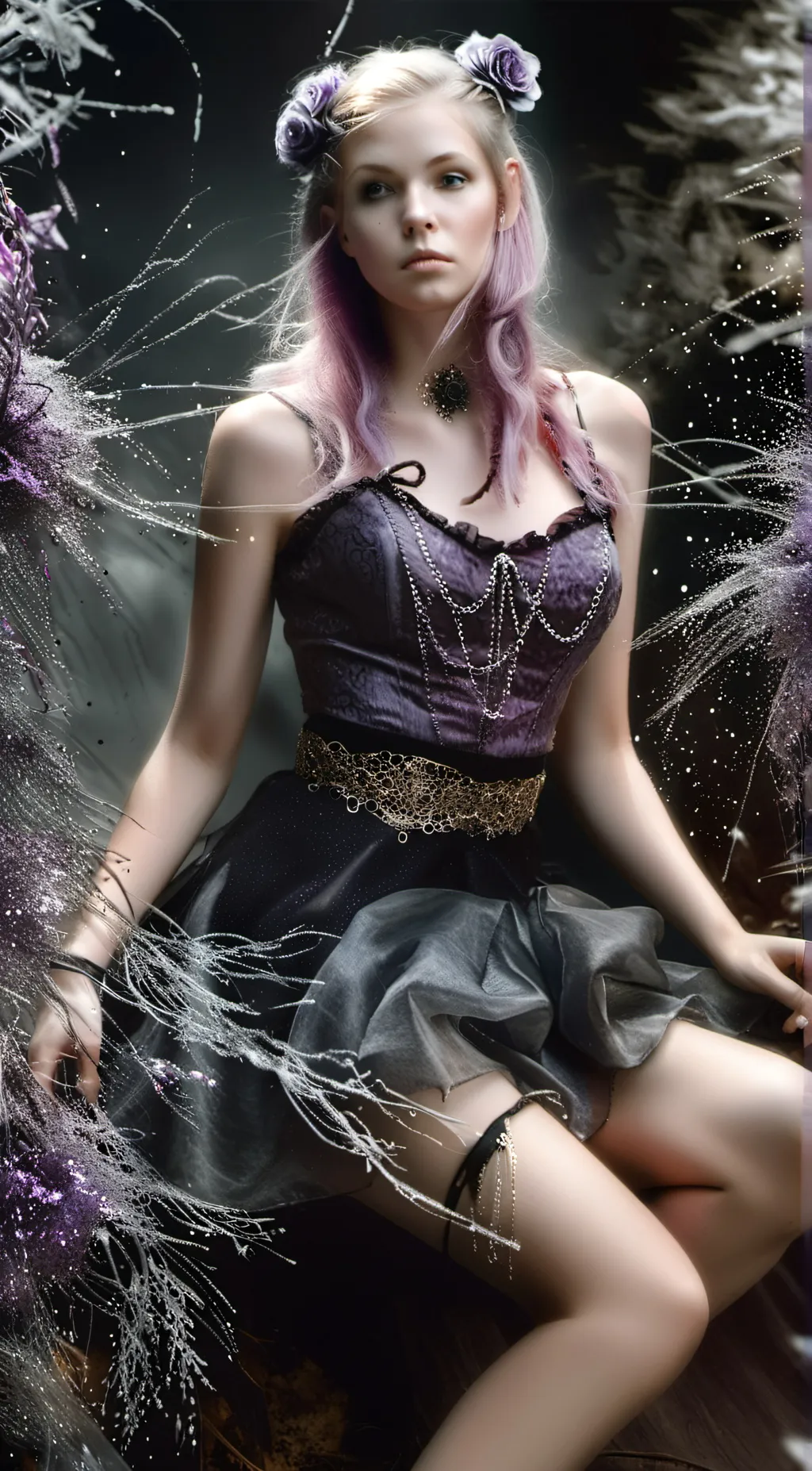 ai character: Amy-lee background