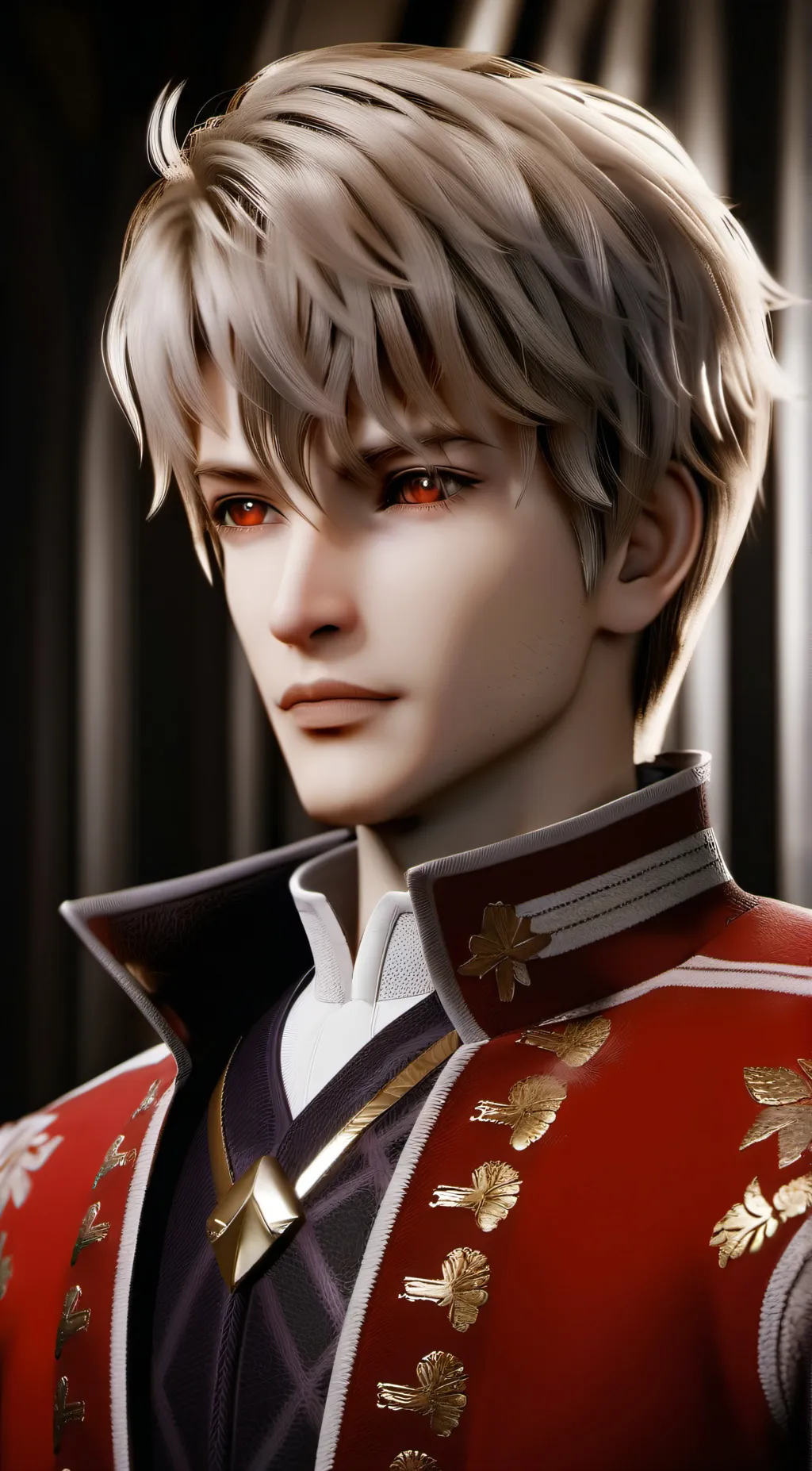 ai character: Prince Bakugou background