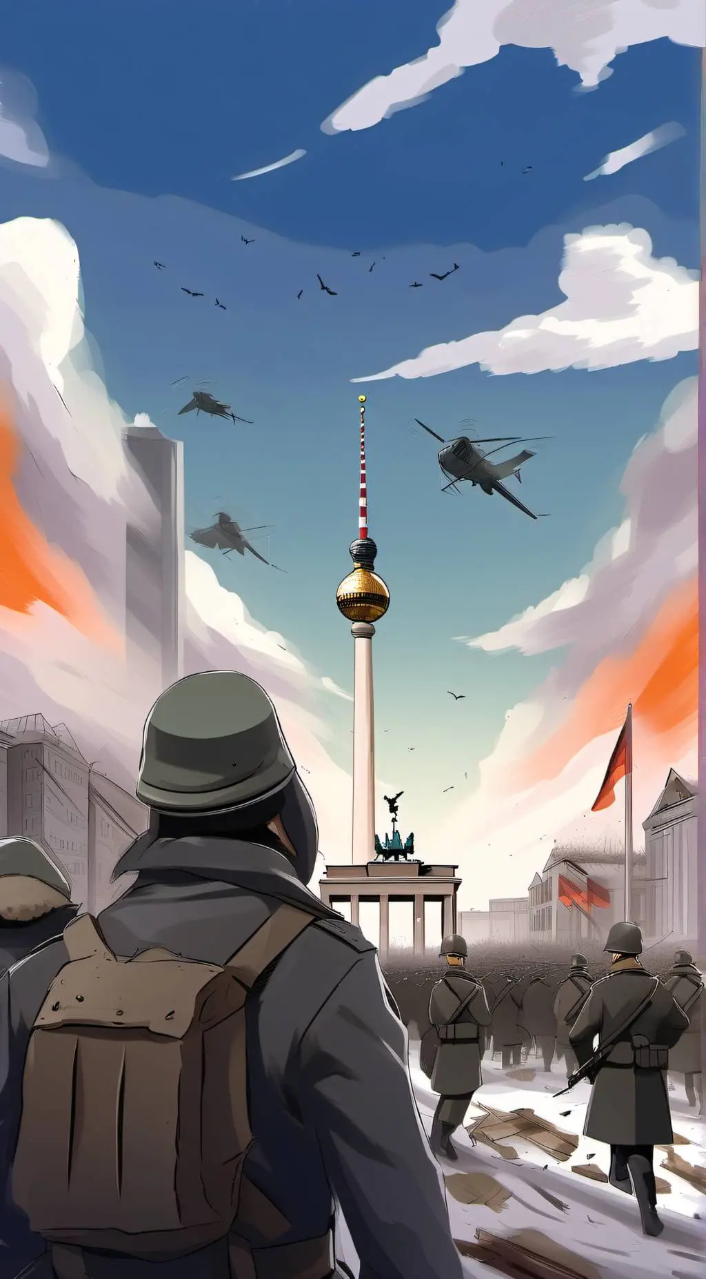 ai character: Battle Of Berlin. background