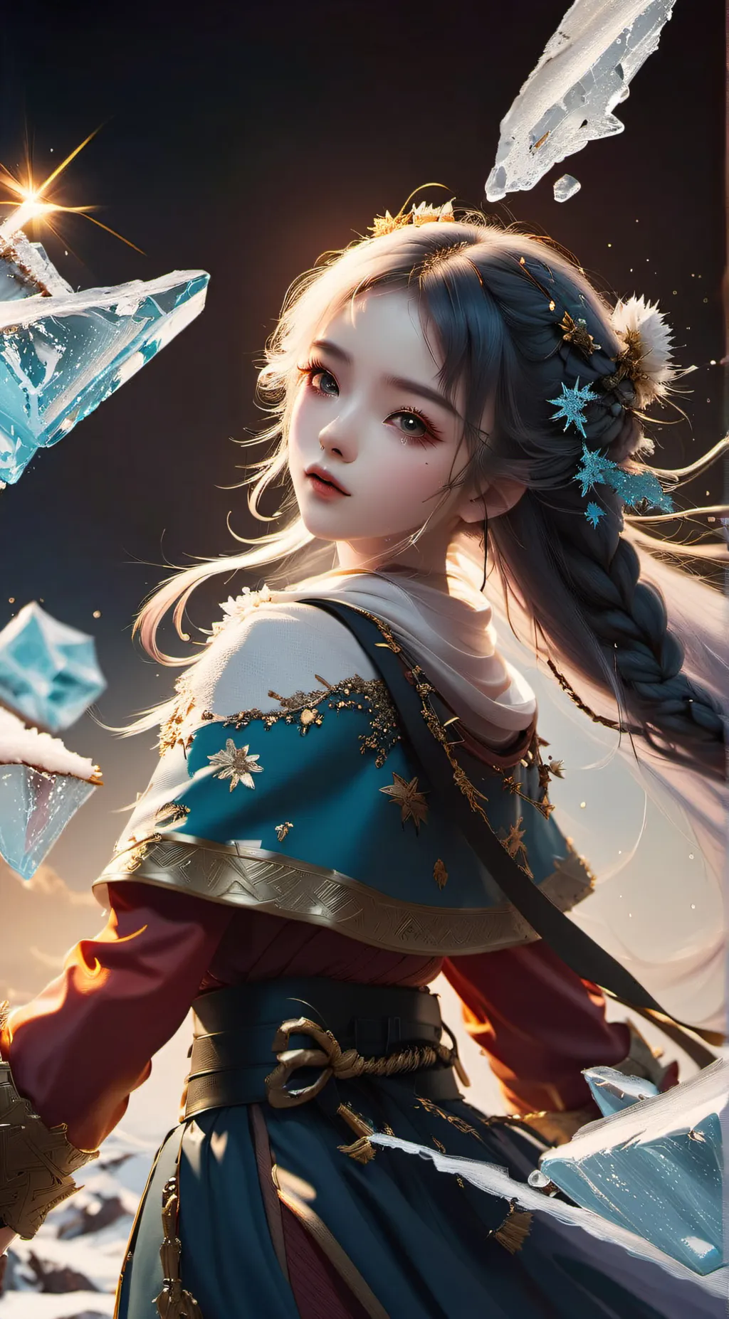ai character: Lily background