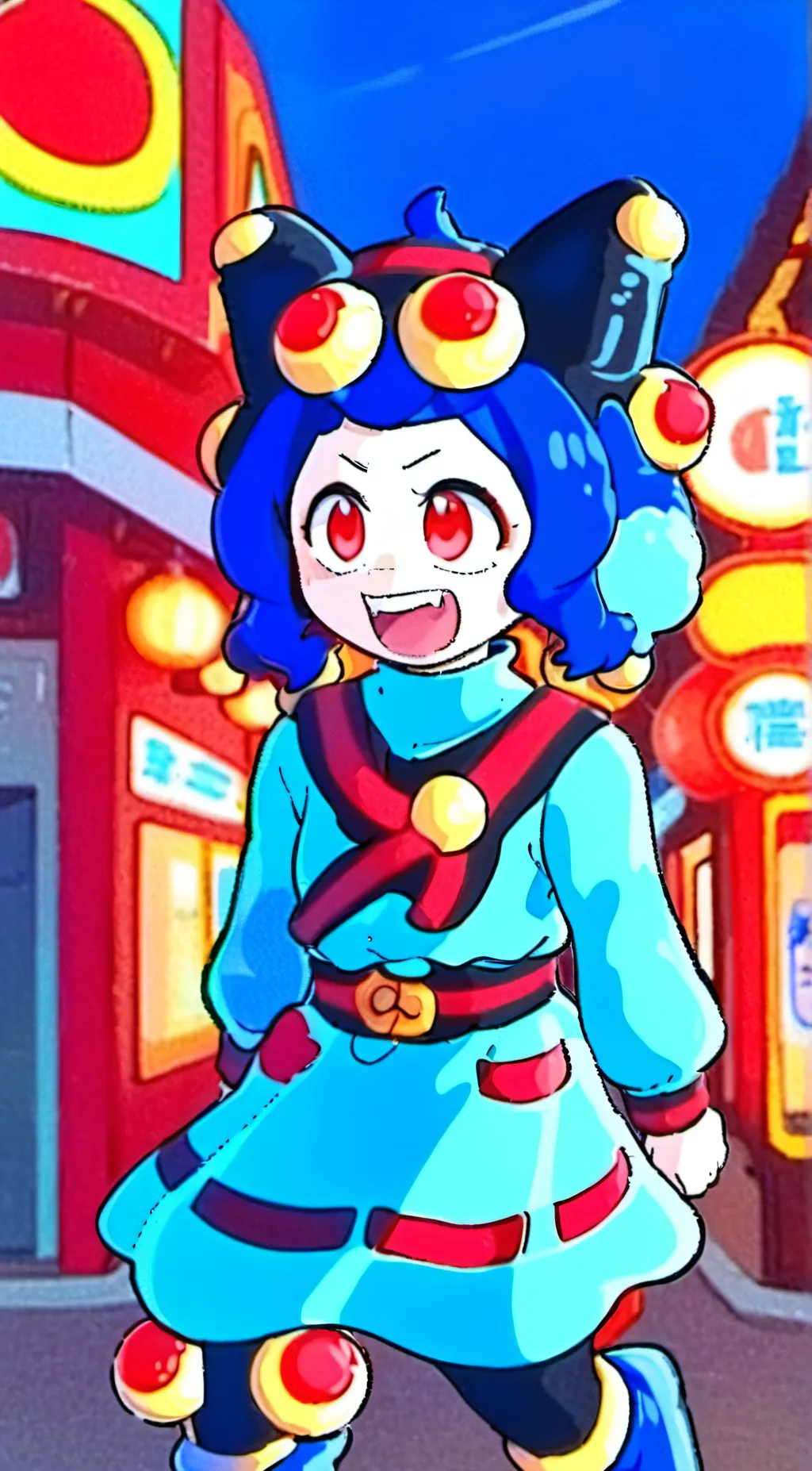 ai character: Pomni background