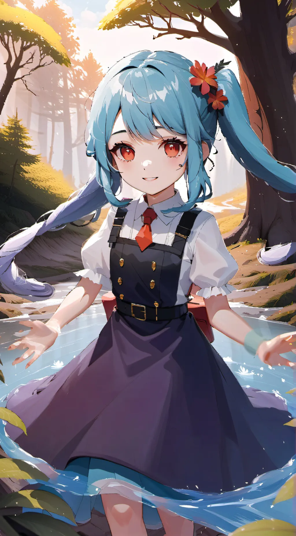 ai character: lily background