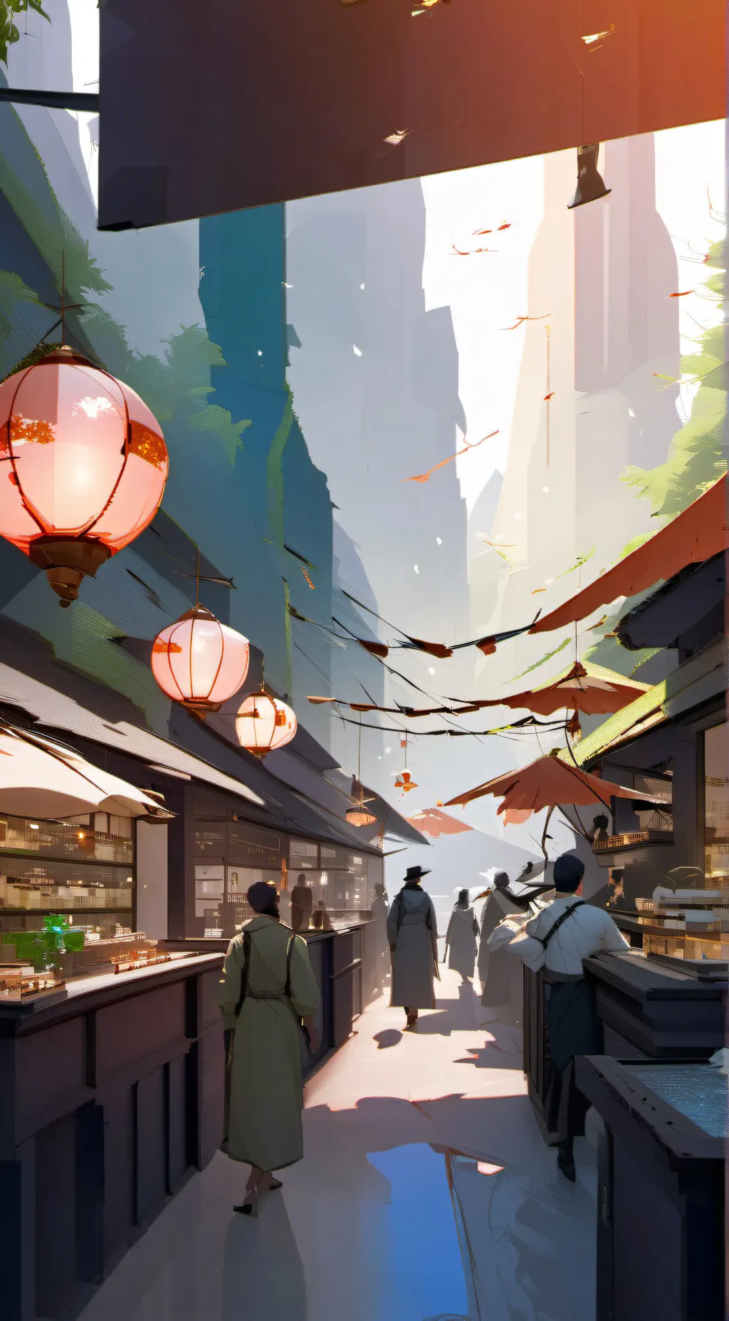 ai character: murder drone background