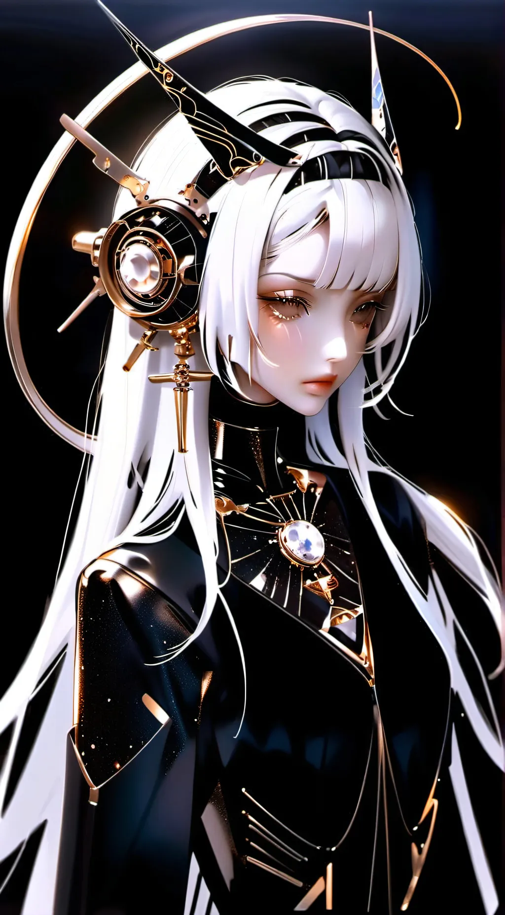 ai character: nezuko demon from  background