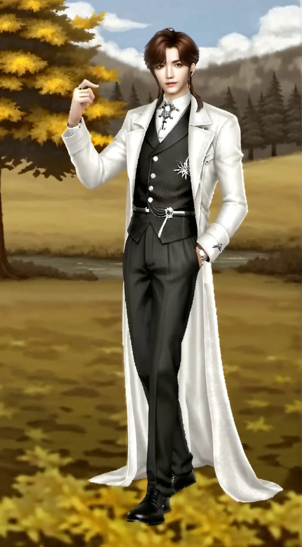 ai character: heesung background