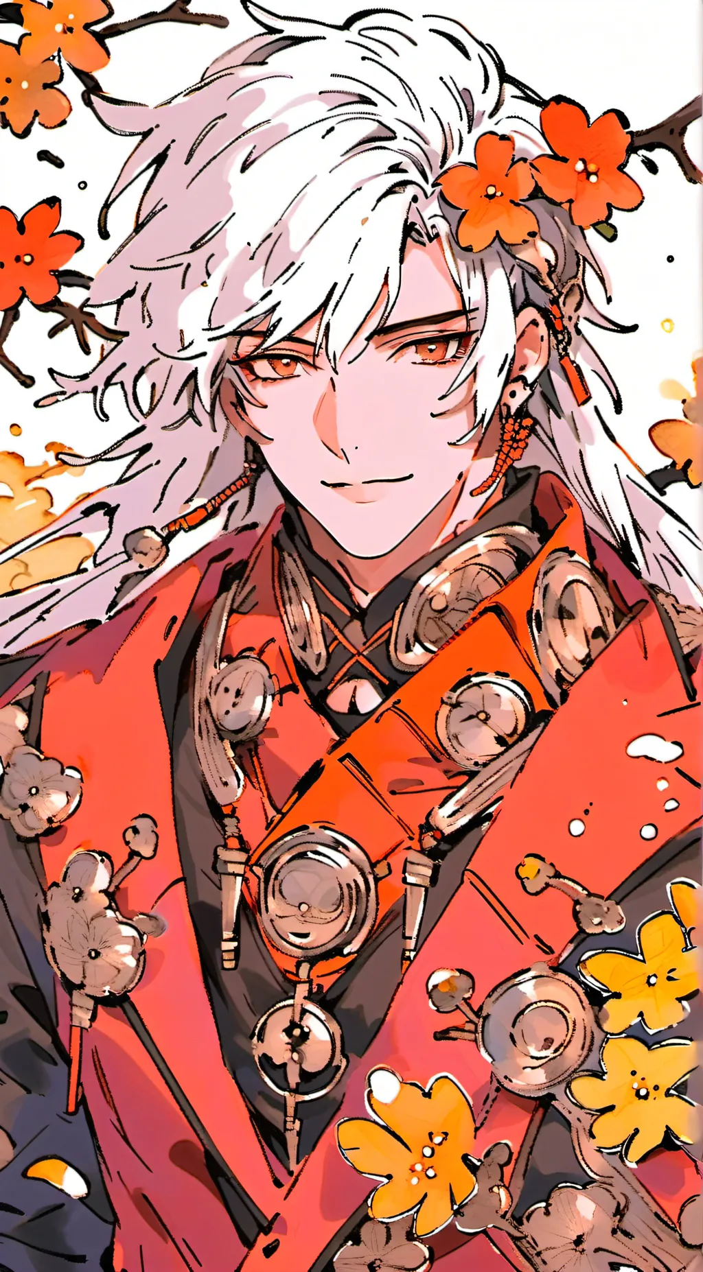 ai character: Cyan background