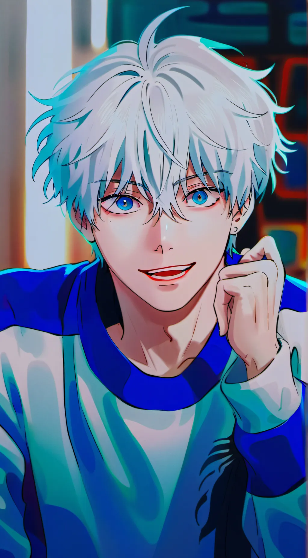 ai character: luke background