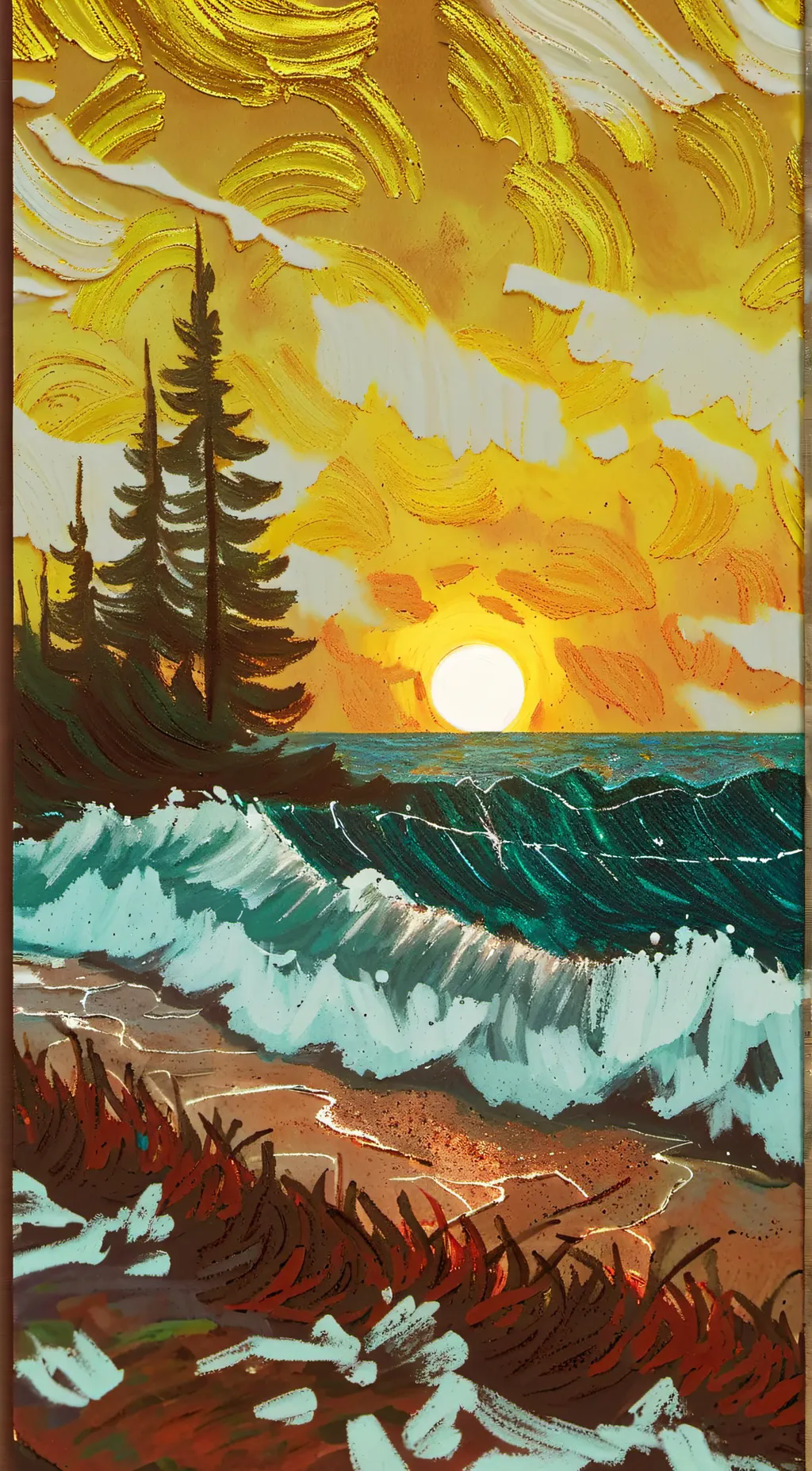 ai character: sundhine background