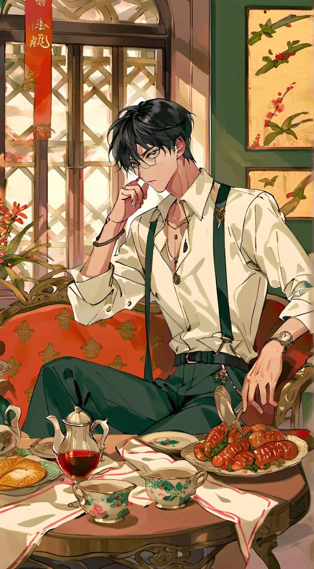 ai character: tristan background