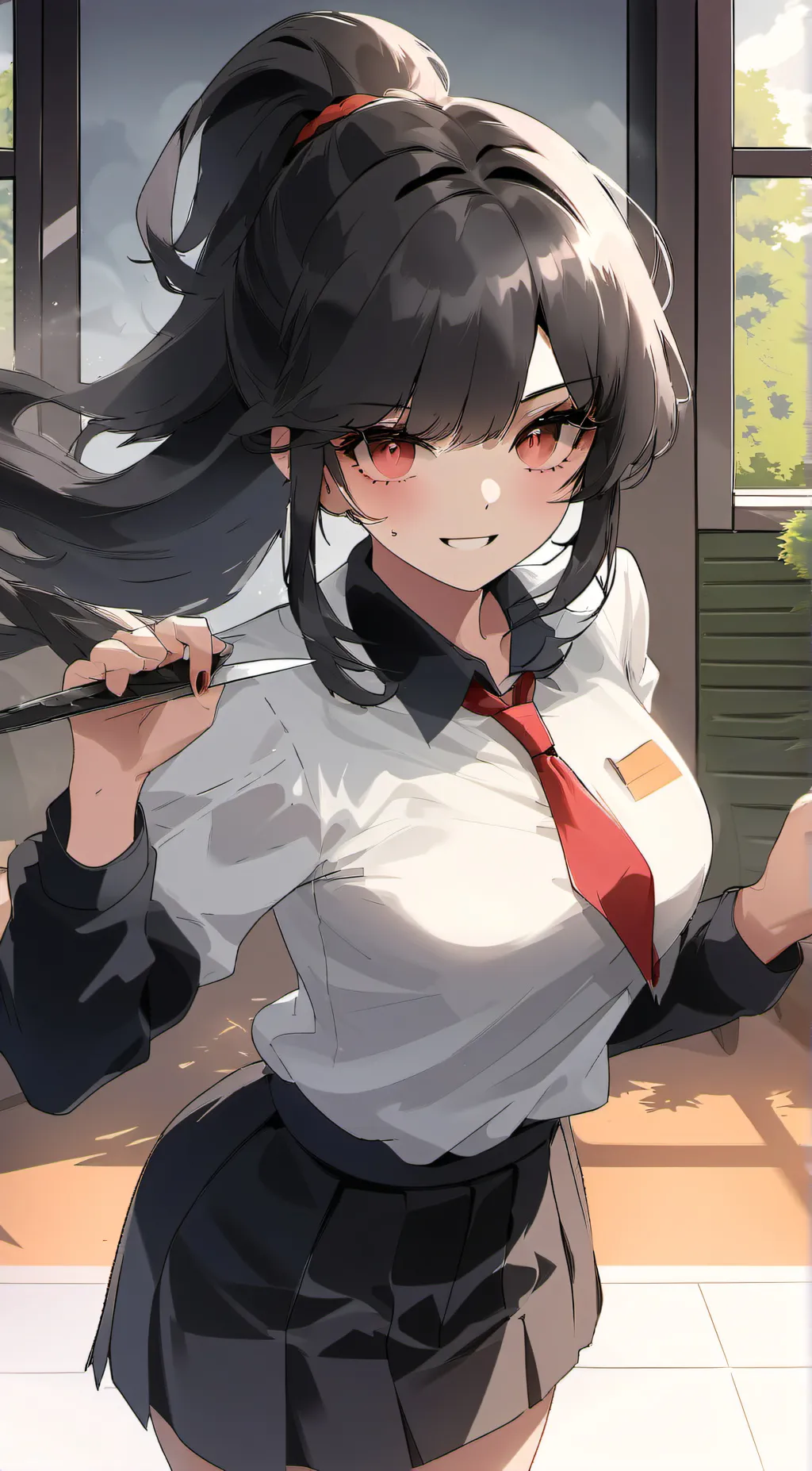 ai character: Ayano ashi background