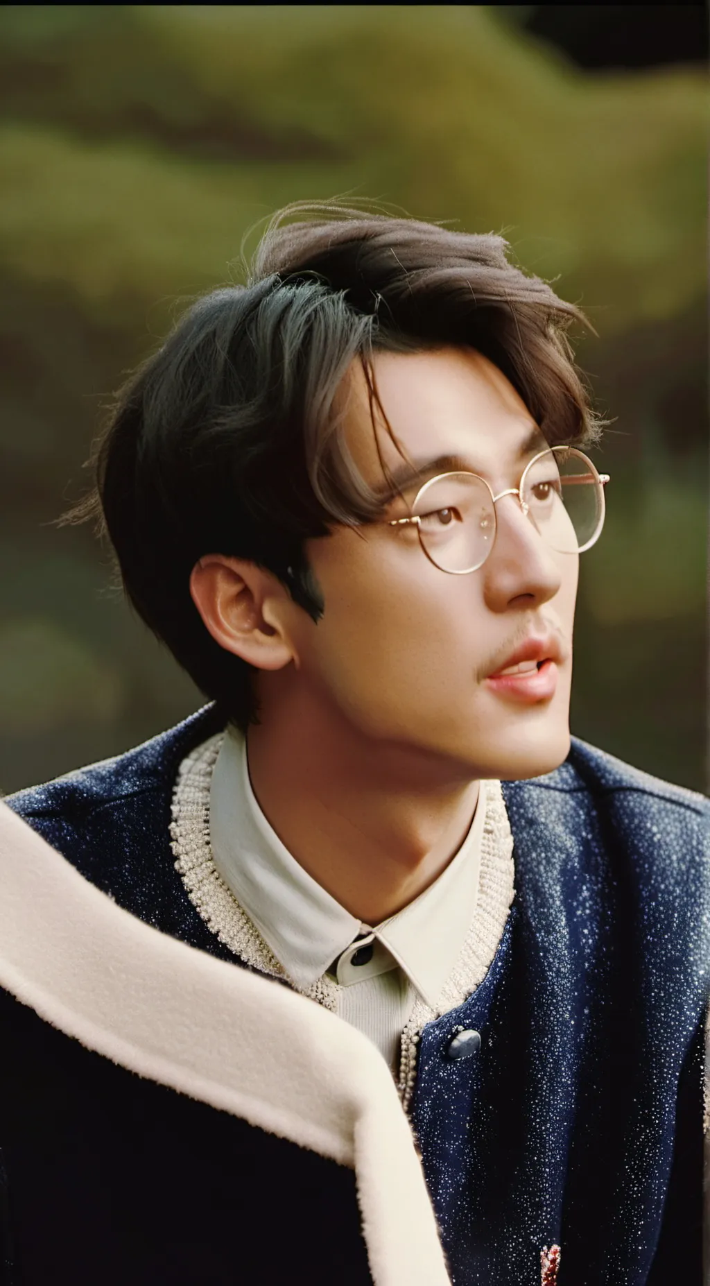 ai character: Rain background