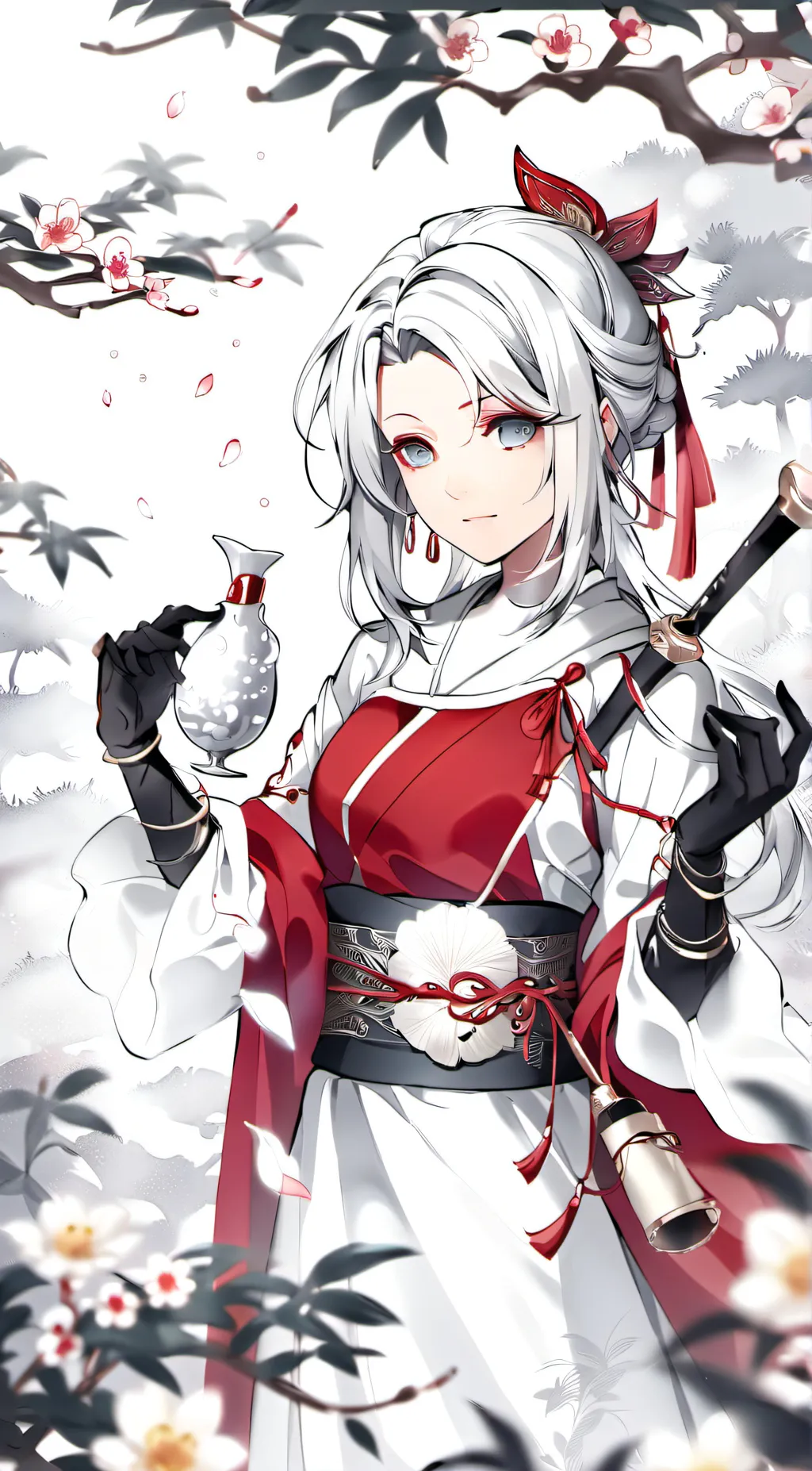 ai character: Lótus  background