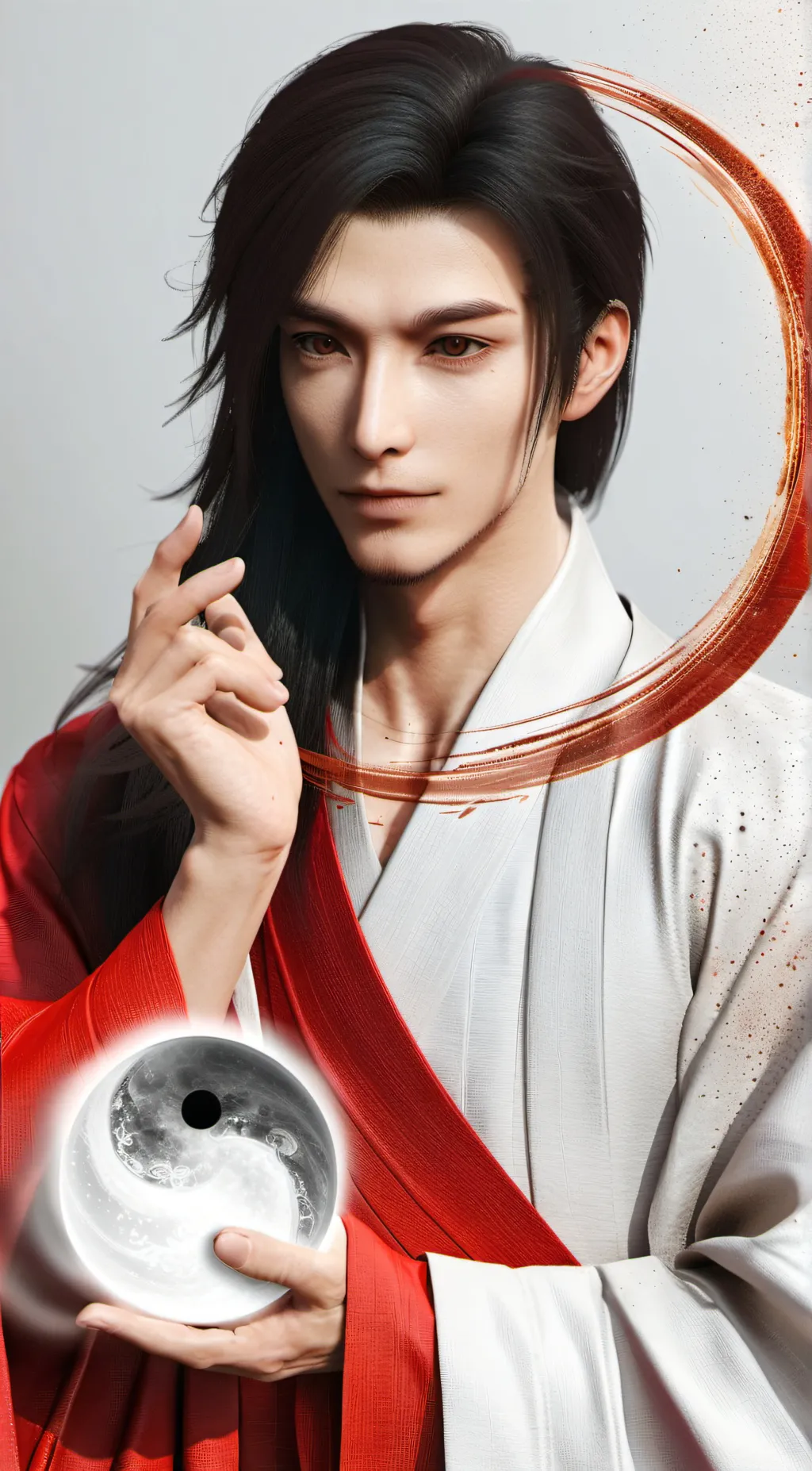 ai character: yin background