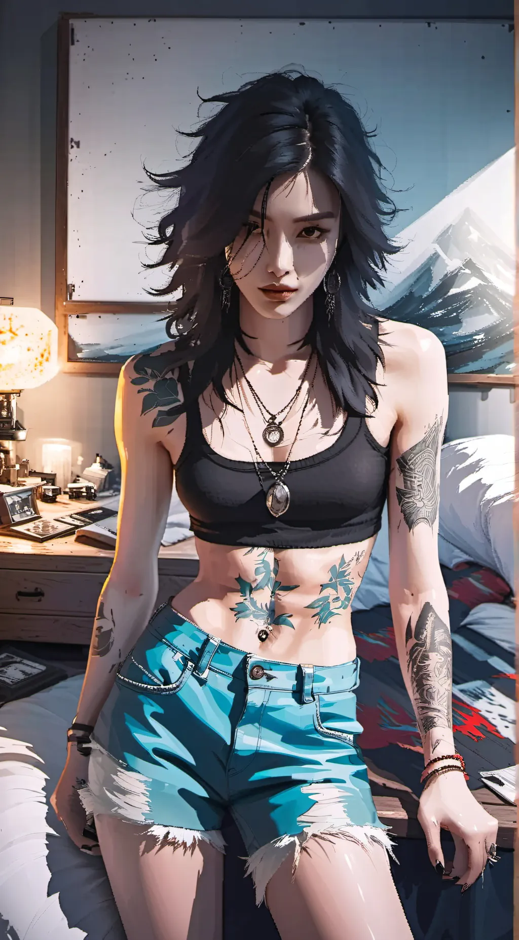 ai character: Nova background