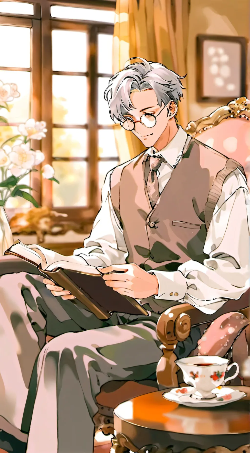 ai character: Lucas background