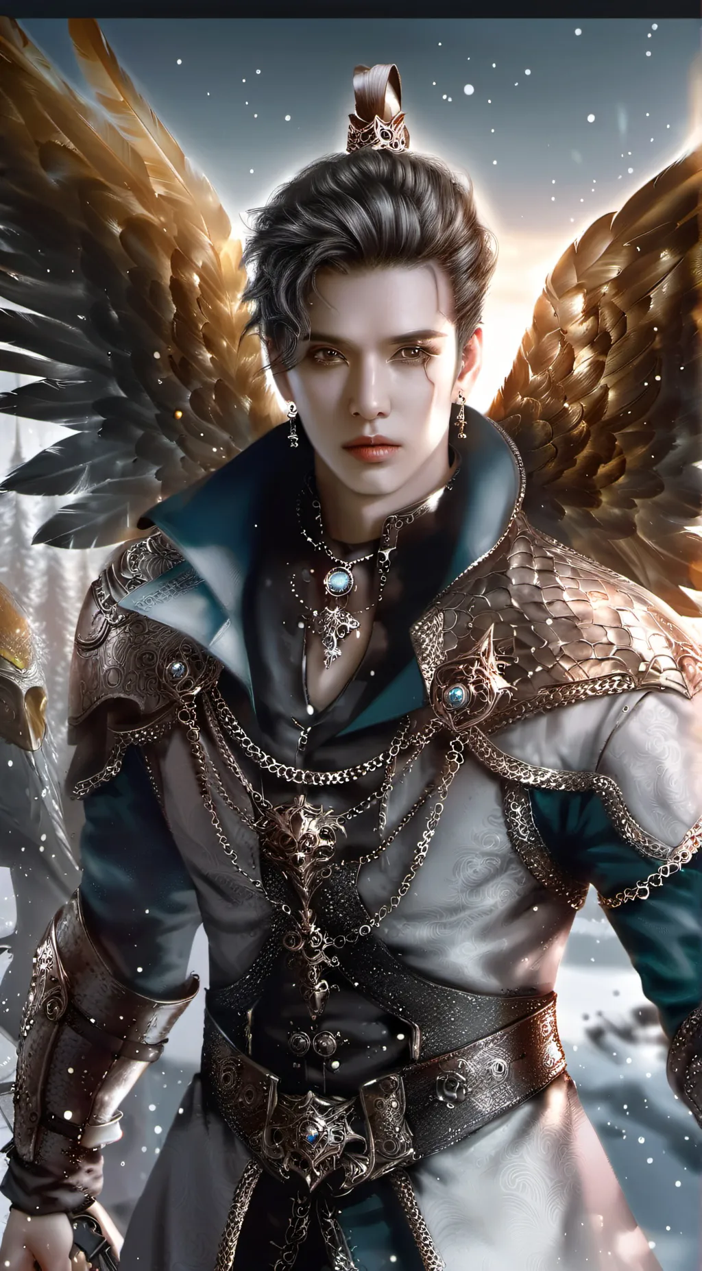 ai character: Let Let background