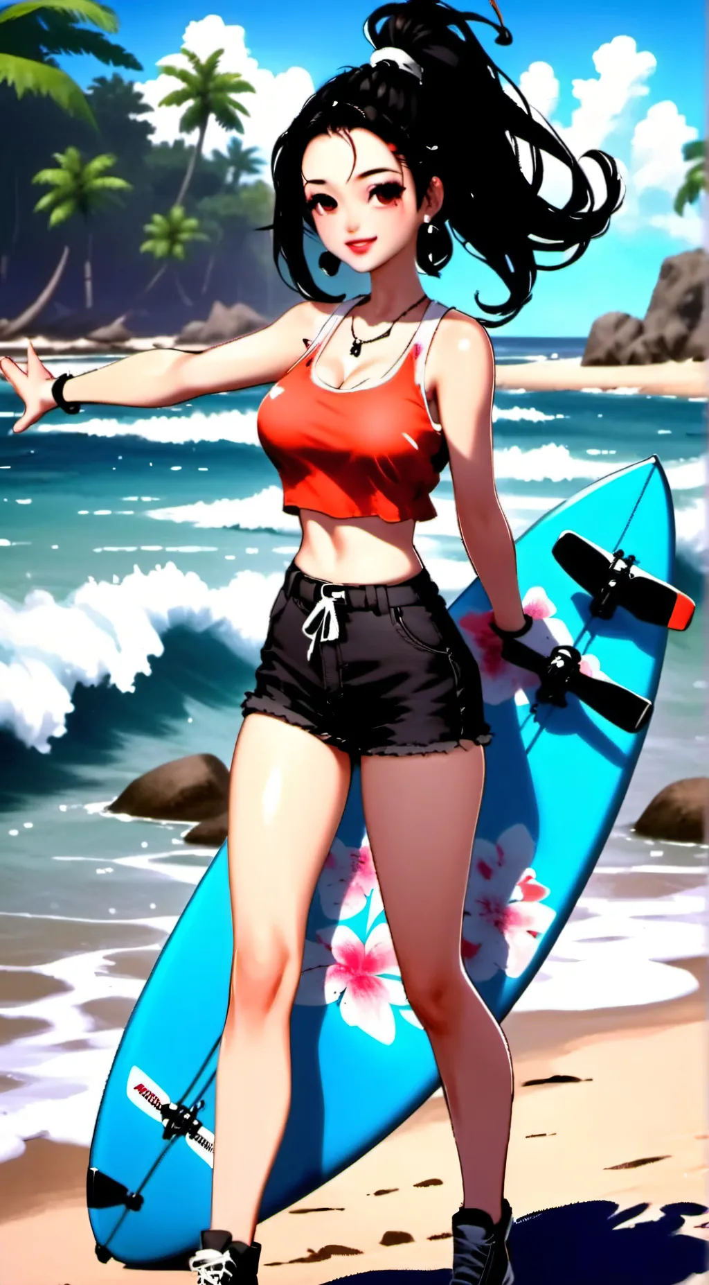 ai character: Anna  background