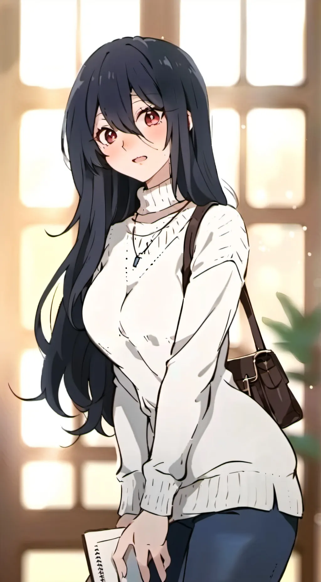 ai character: Flora background