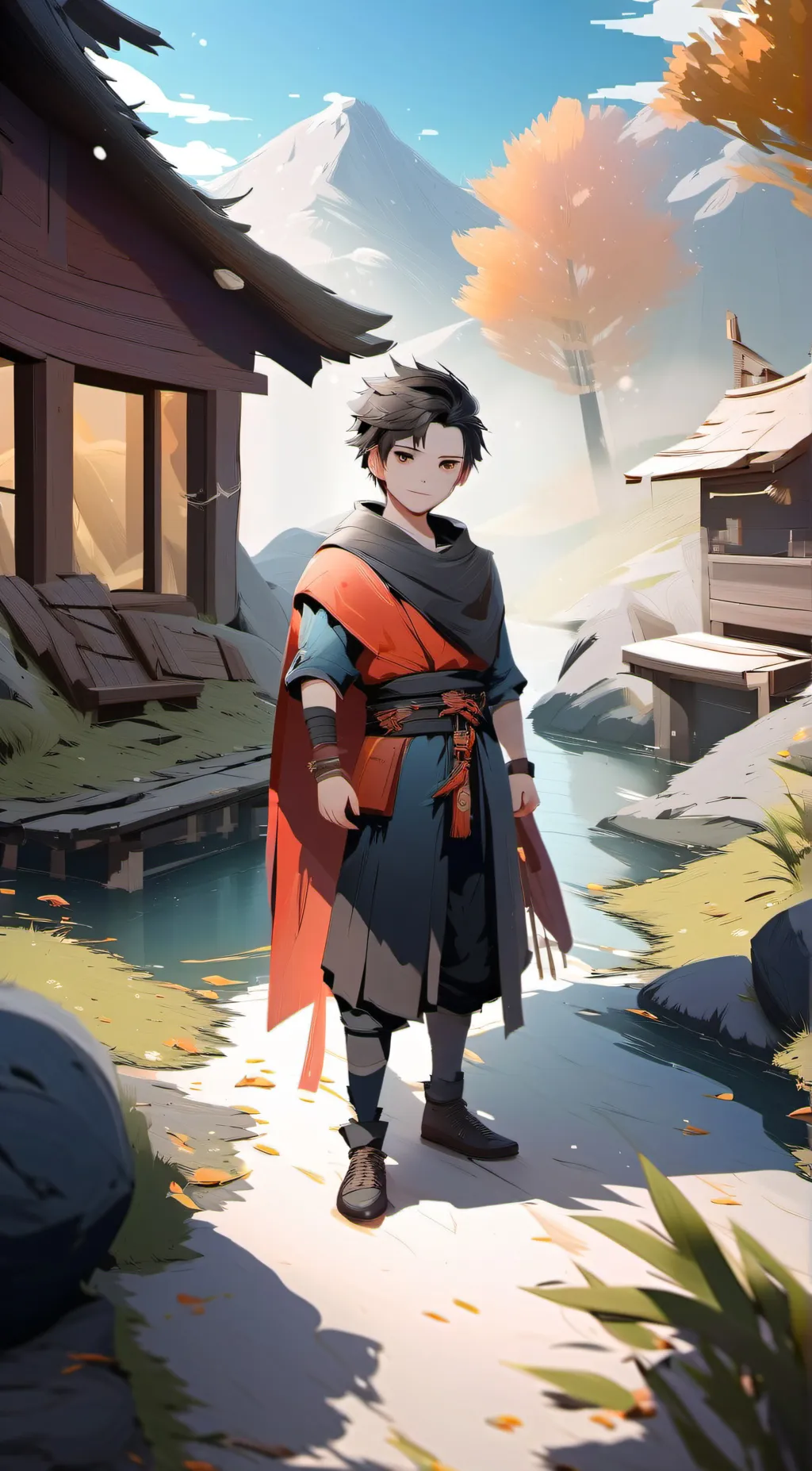 ai character: lord shiva background