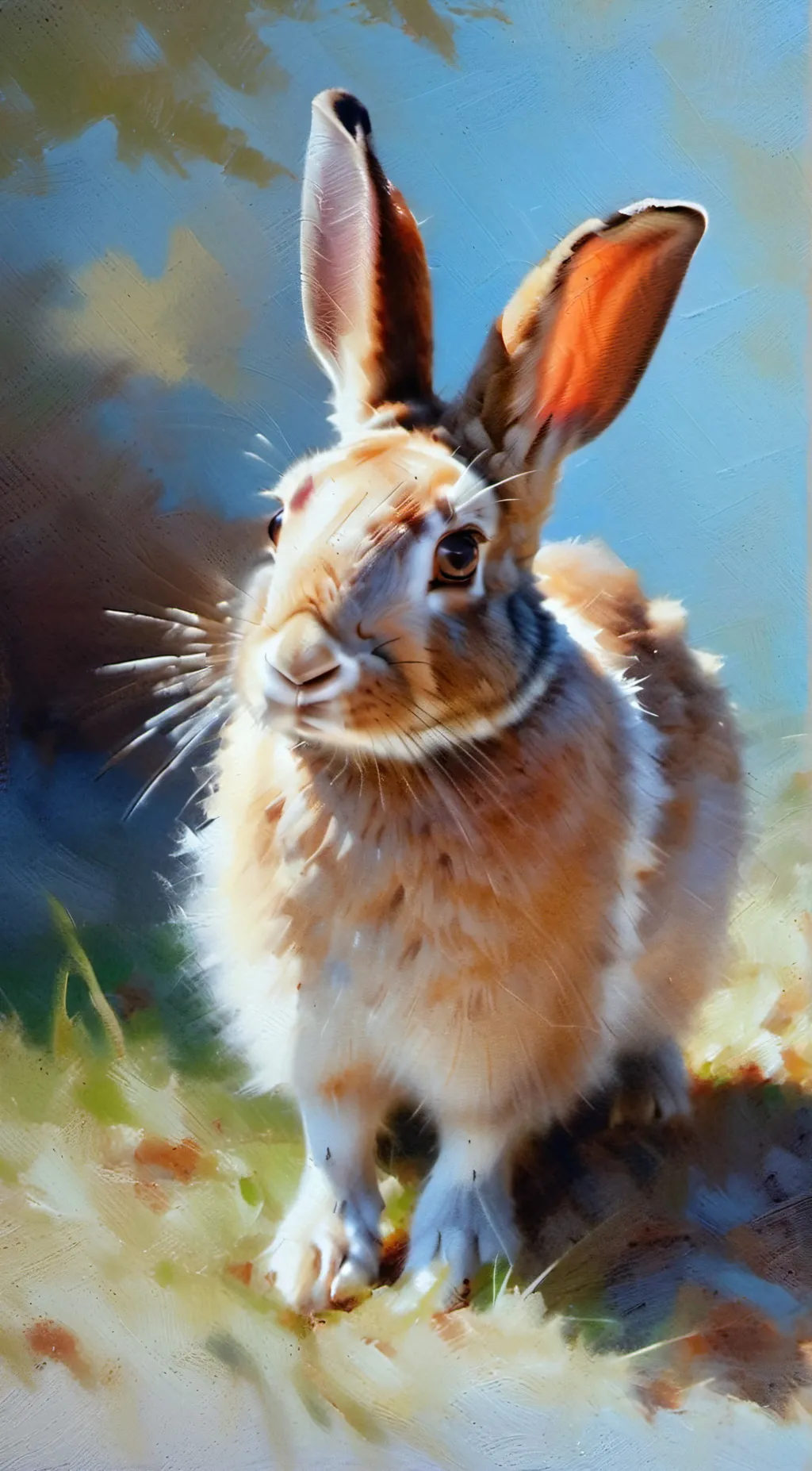 ai character: Hi background