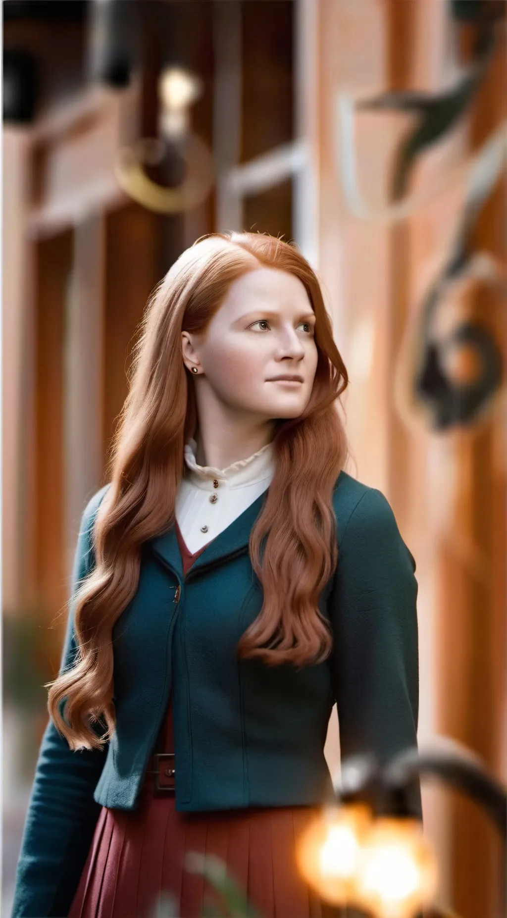 ai character: Ginny Wesley  background