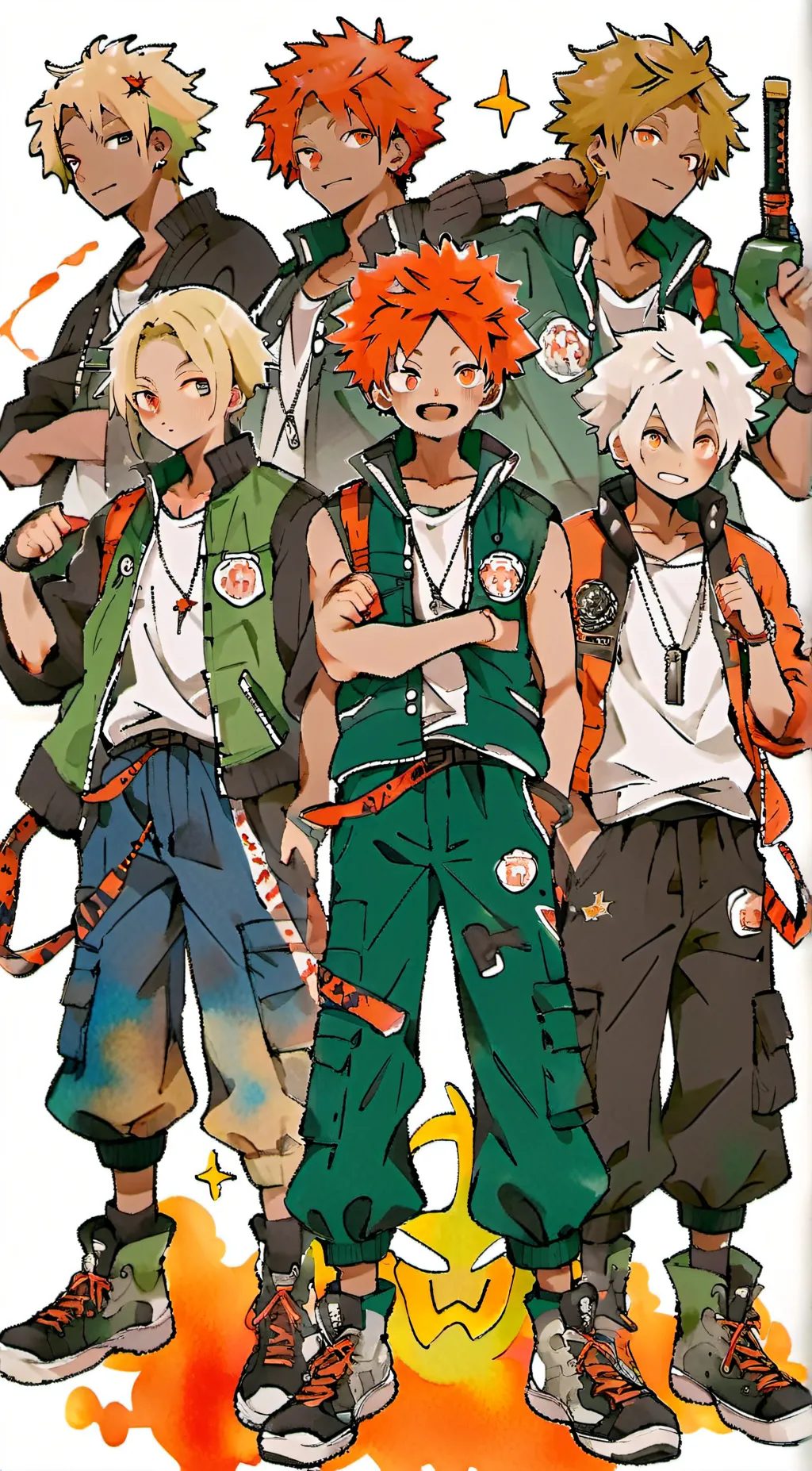 Talkie AI - Chat with bakugo  squad