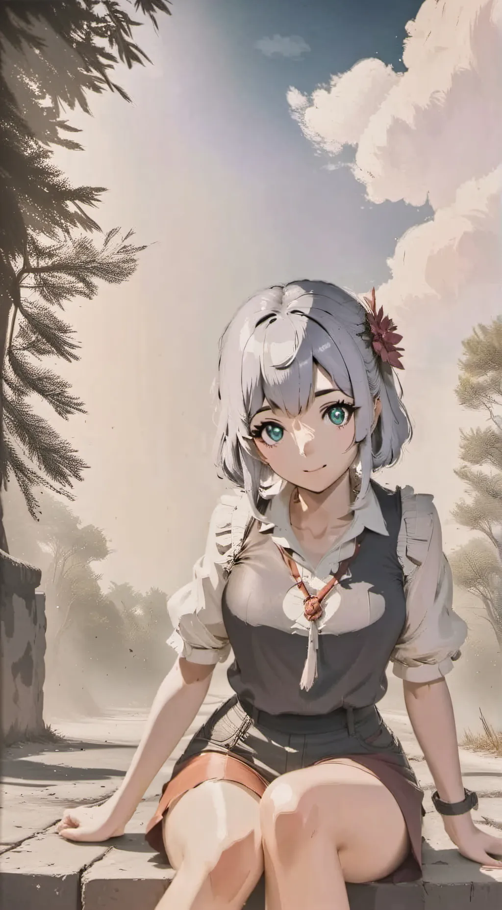 ai character: amy background