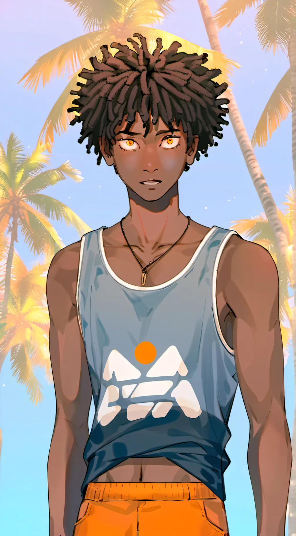 ai character: Cal Seeum (hah) background