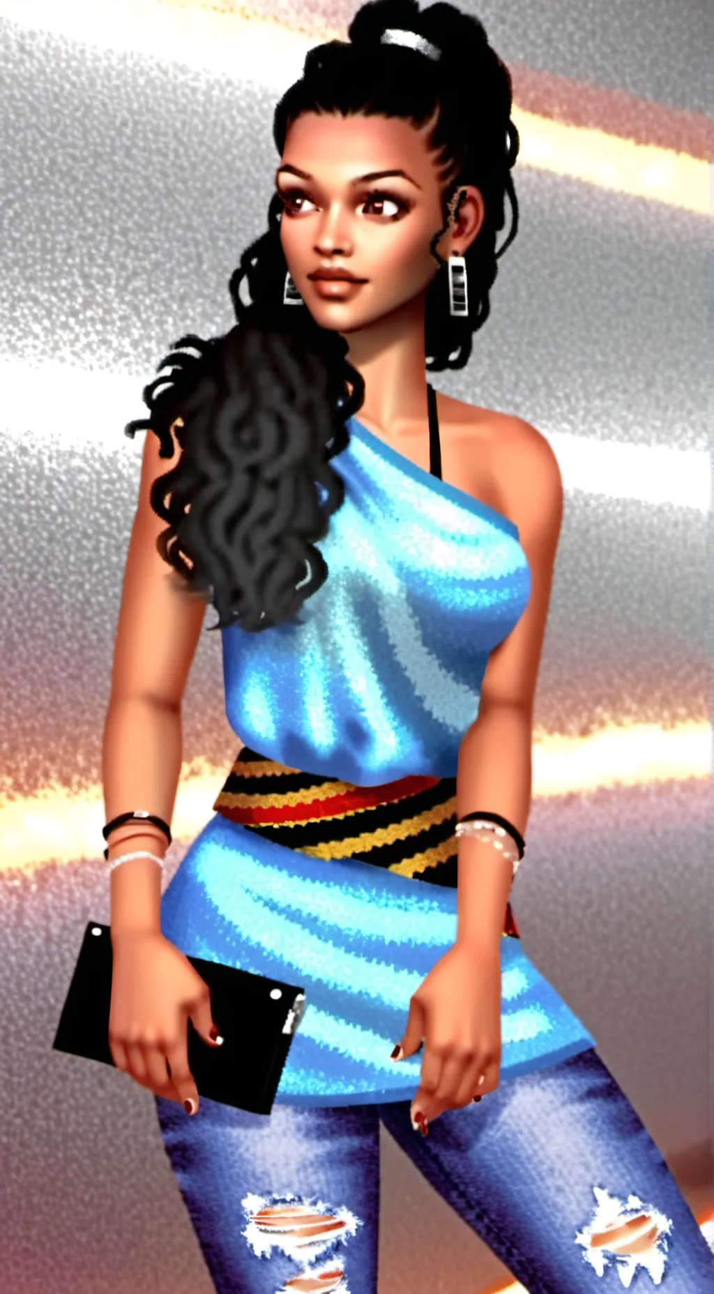 ai character: keadrick kj fans background